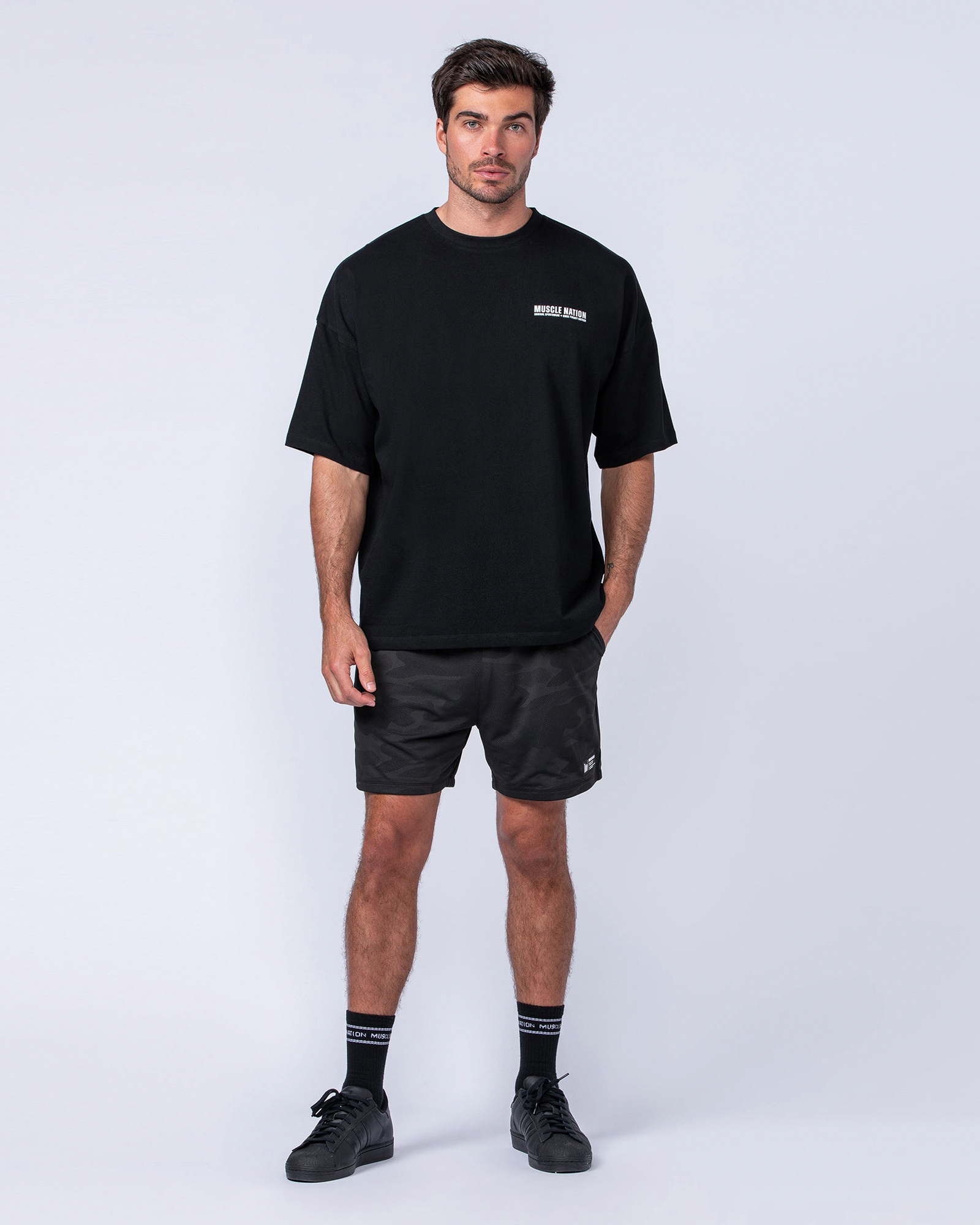 Original Oversized Boxy Tee - Black