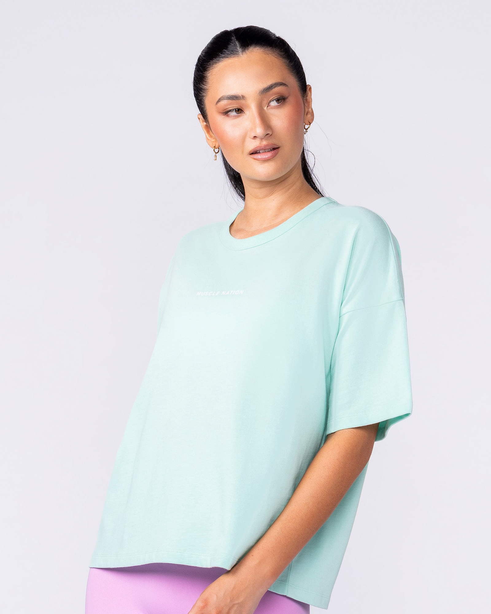 Boxy Fit Tee - Spearmint