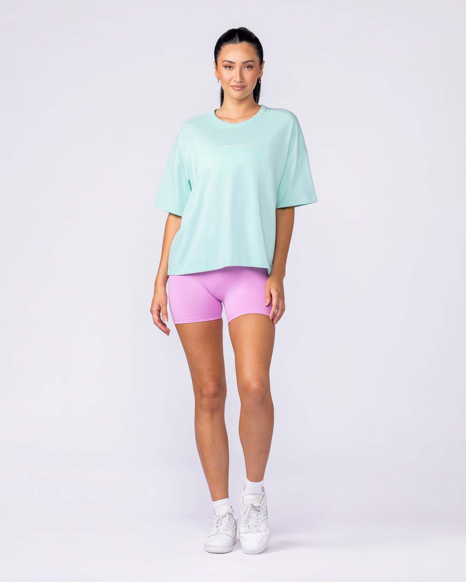 Boxy Fit Tee - Spearmint