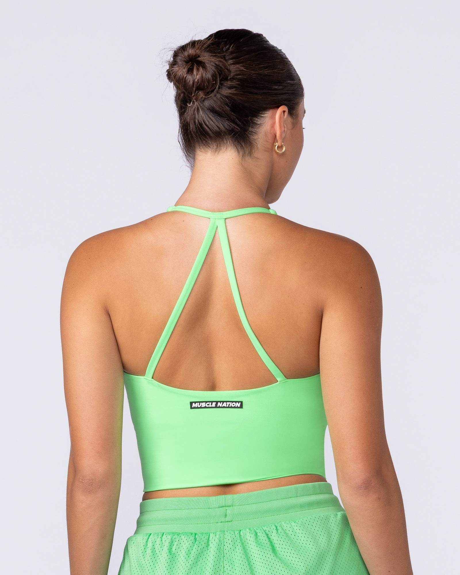 Captivate Bra Tank - Key Lime