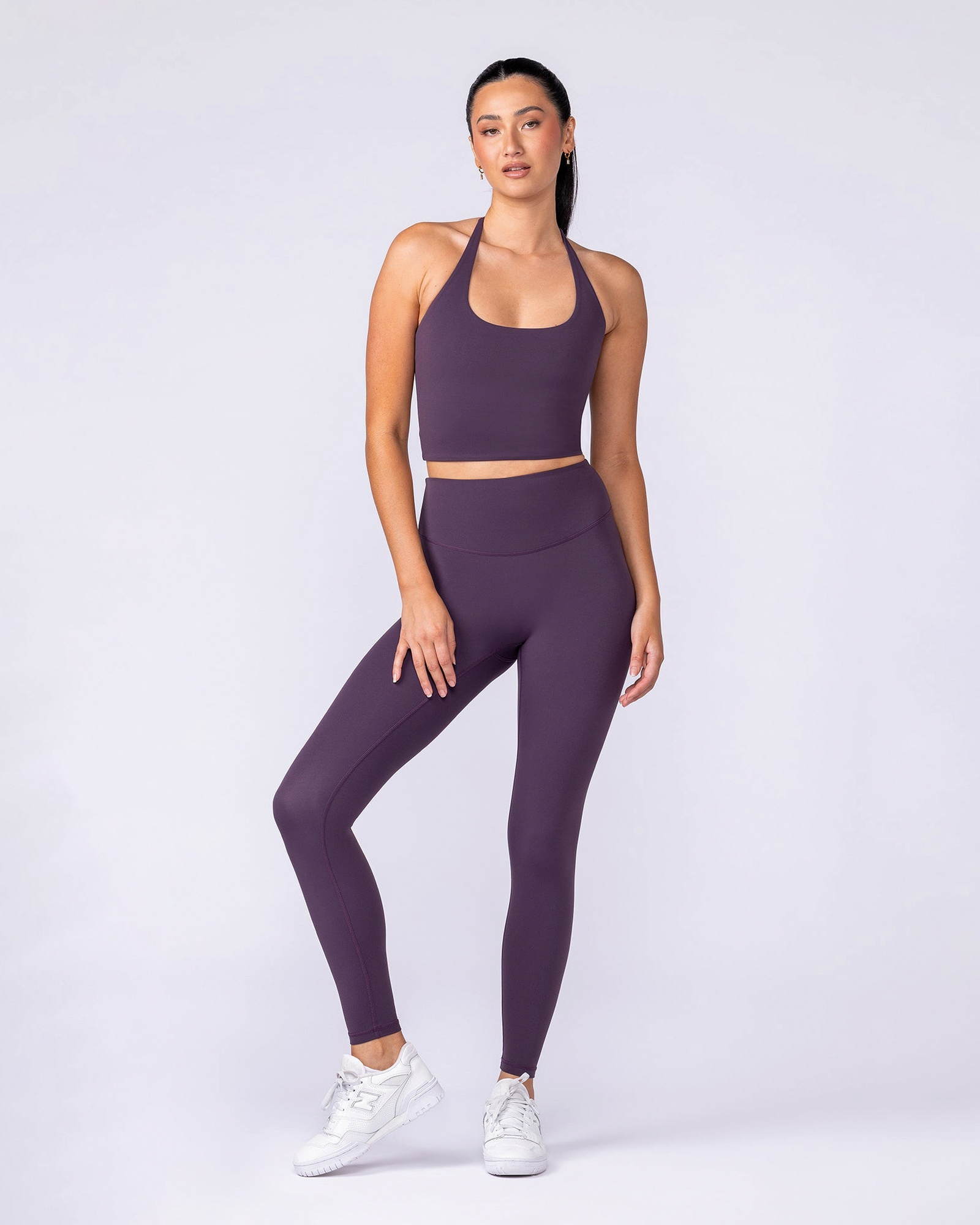 Captivate Bra Tank - Midnight Plum