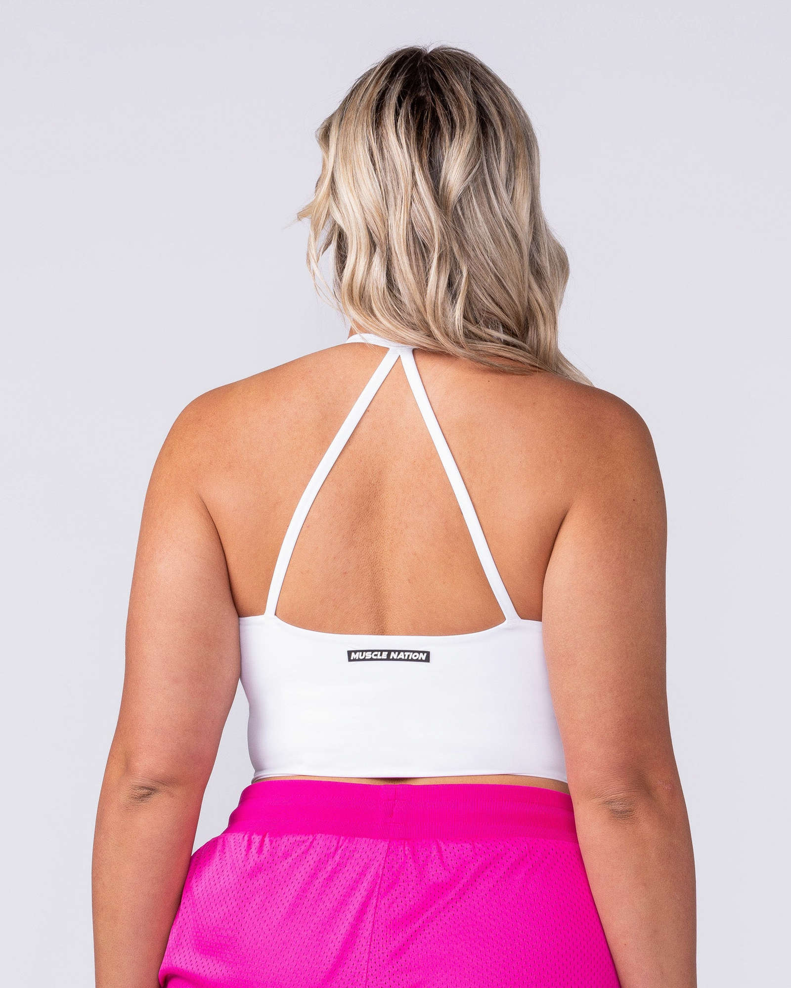 Captivate Bra Tank - White