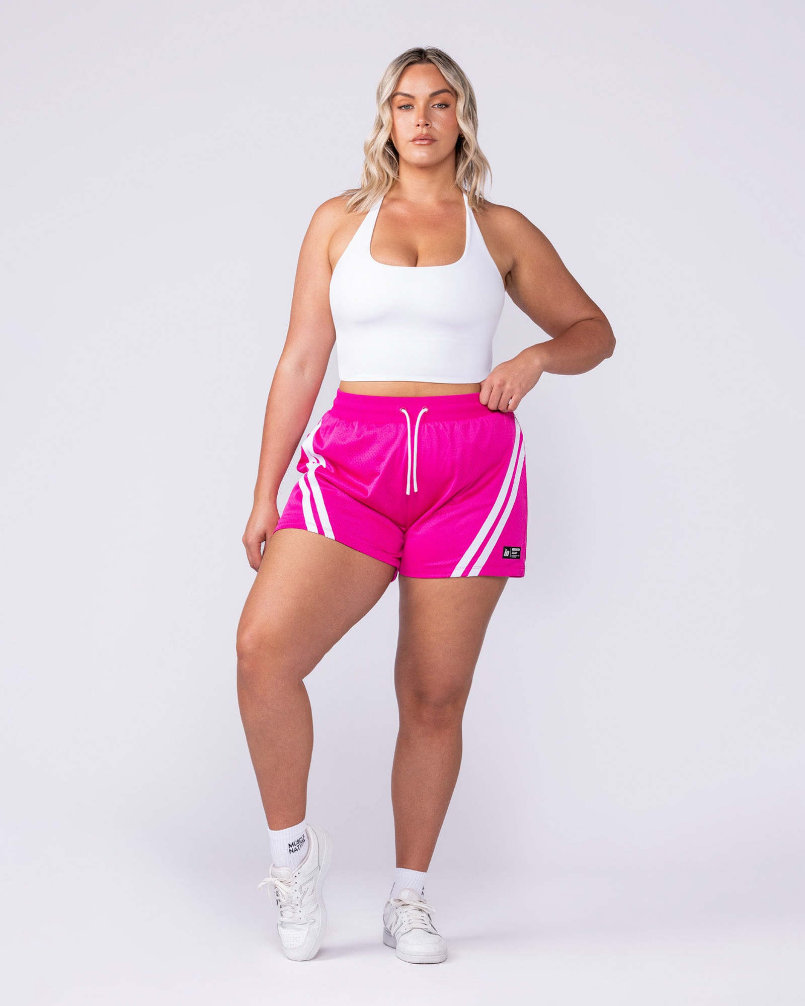 Captivate Bra Tank - White
