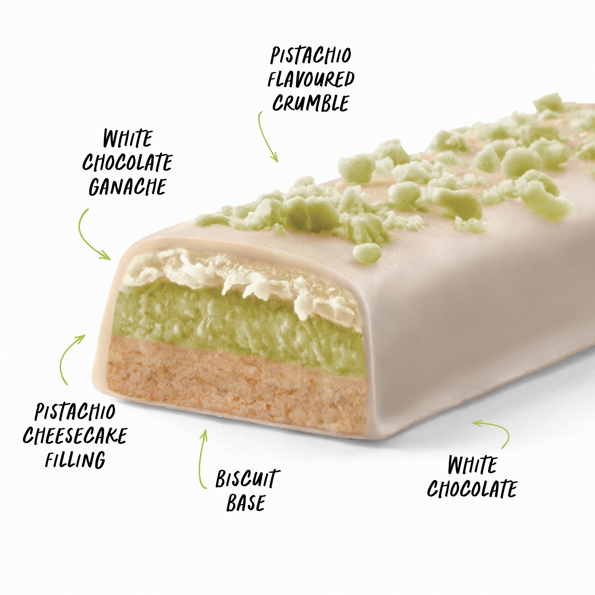 MN x PISTACHIO PAPI Protein Bar - Pistachio Cheesecake - Box of 12