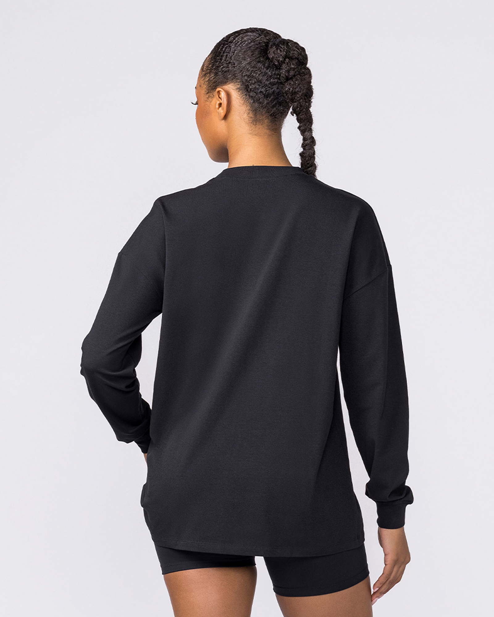 Classic Long Sleeve Top - Black
