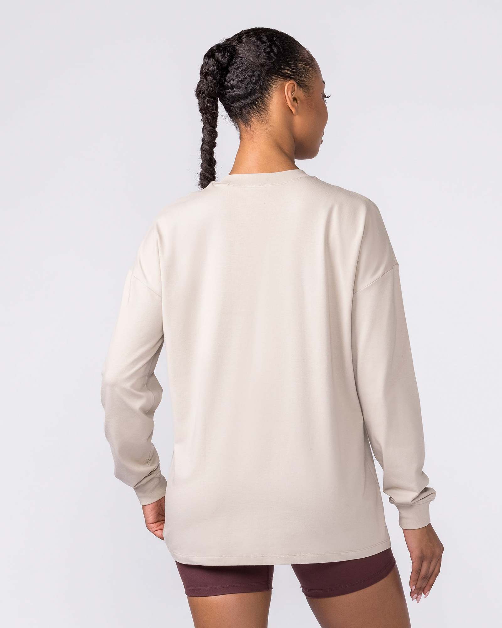 Classic Long Sleeve Top - Cream