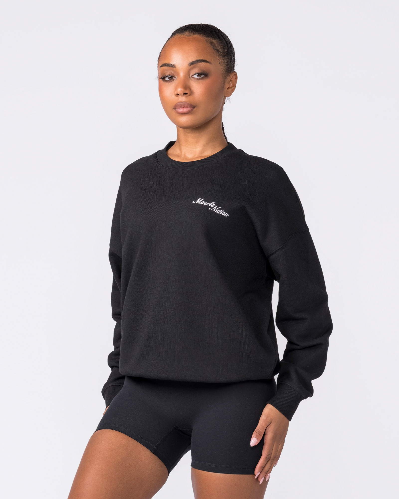 Collective Boxy Pullover - Black