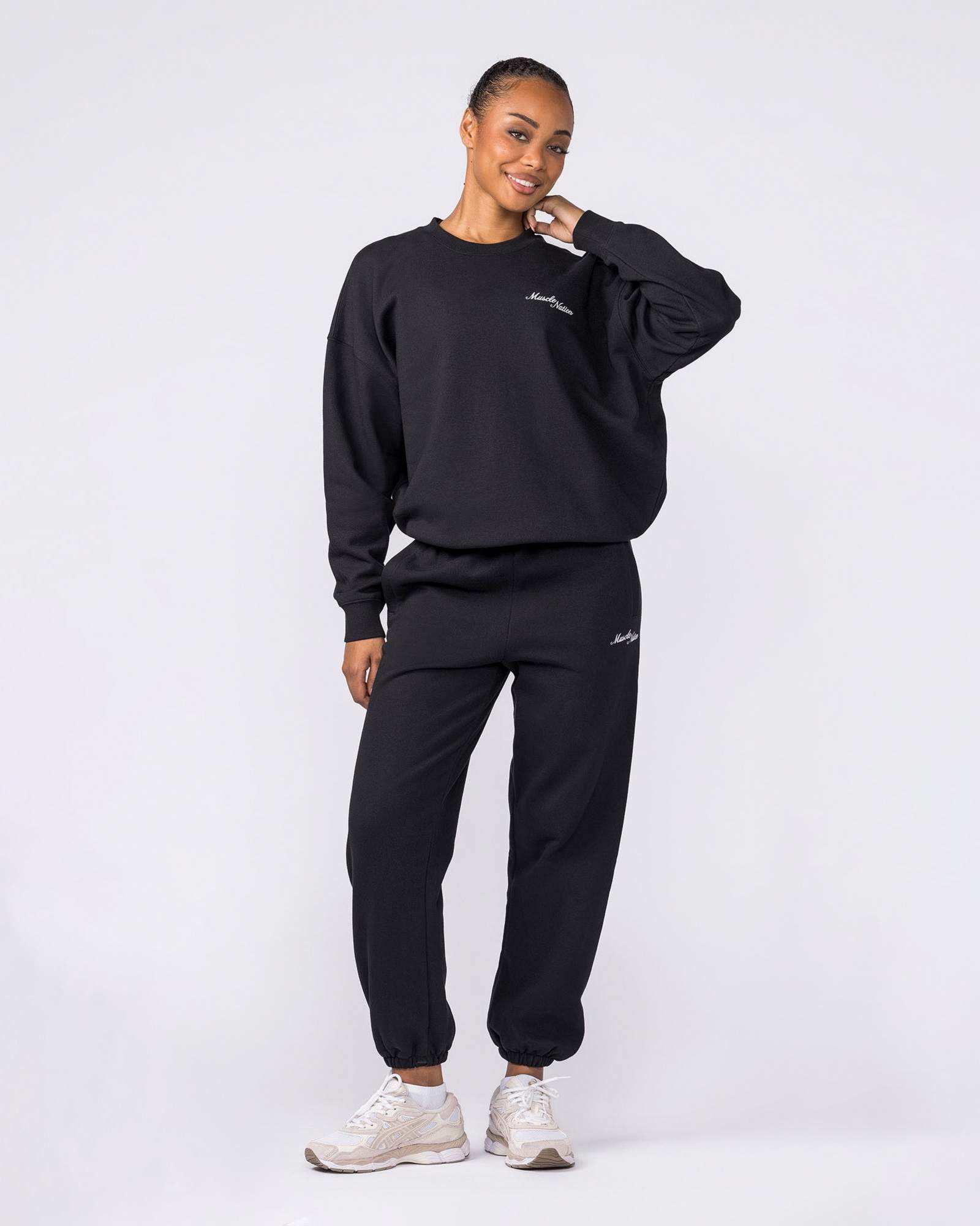Collective Boxy Pullover - Black