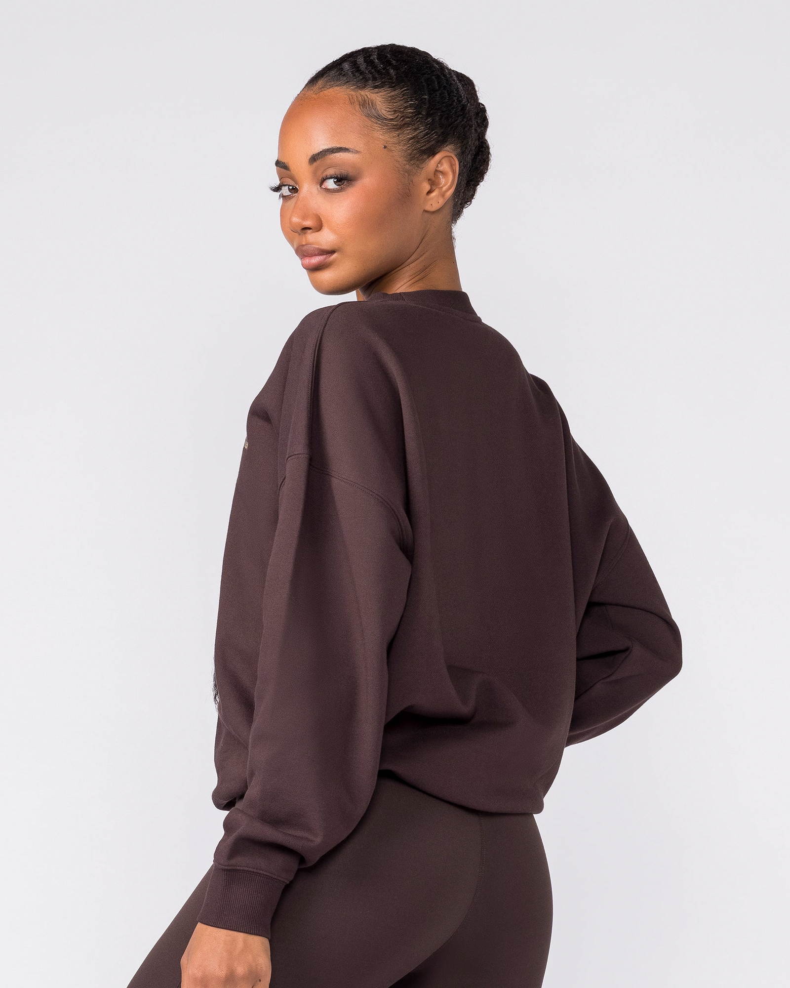 Collective Boxy Pullover - Cocoa