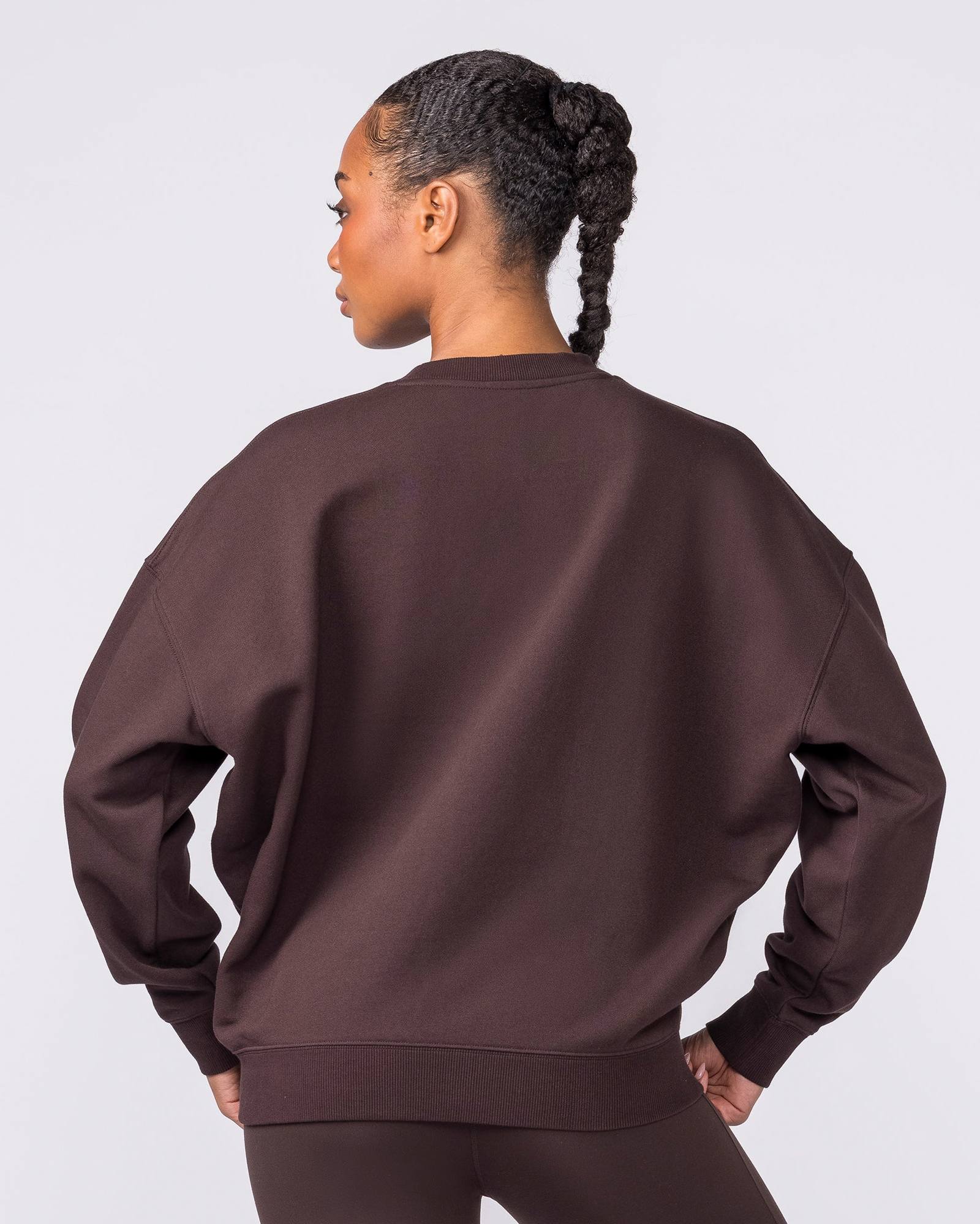 Collective Boxy Pullover - Cocoa