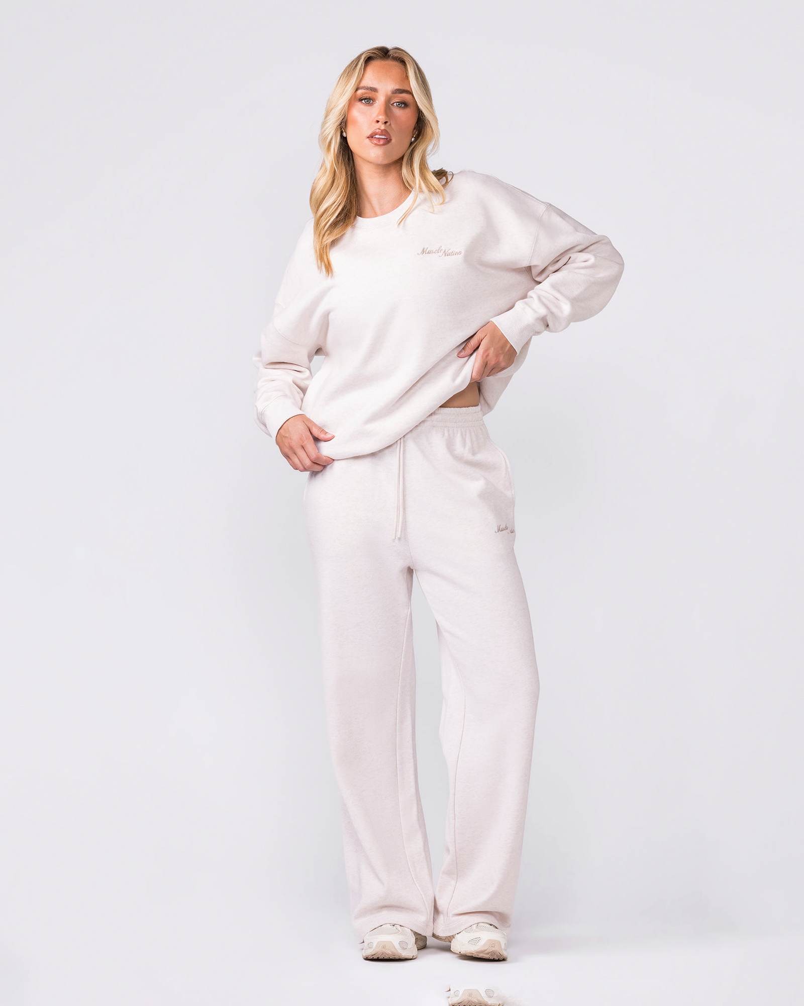 Collective Boxy Pullover - Dew Marl