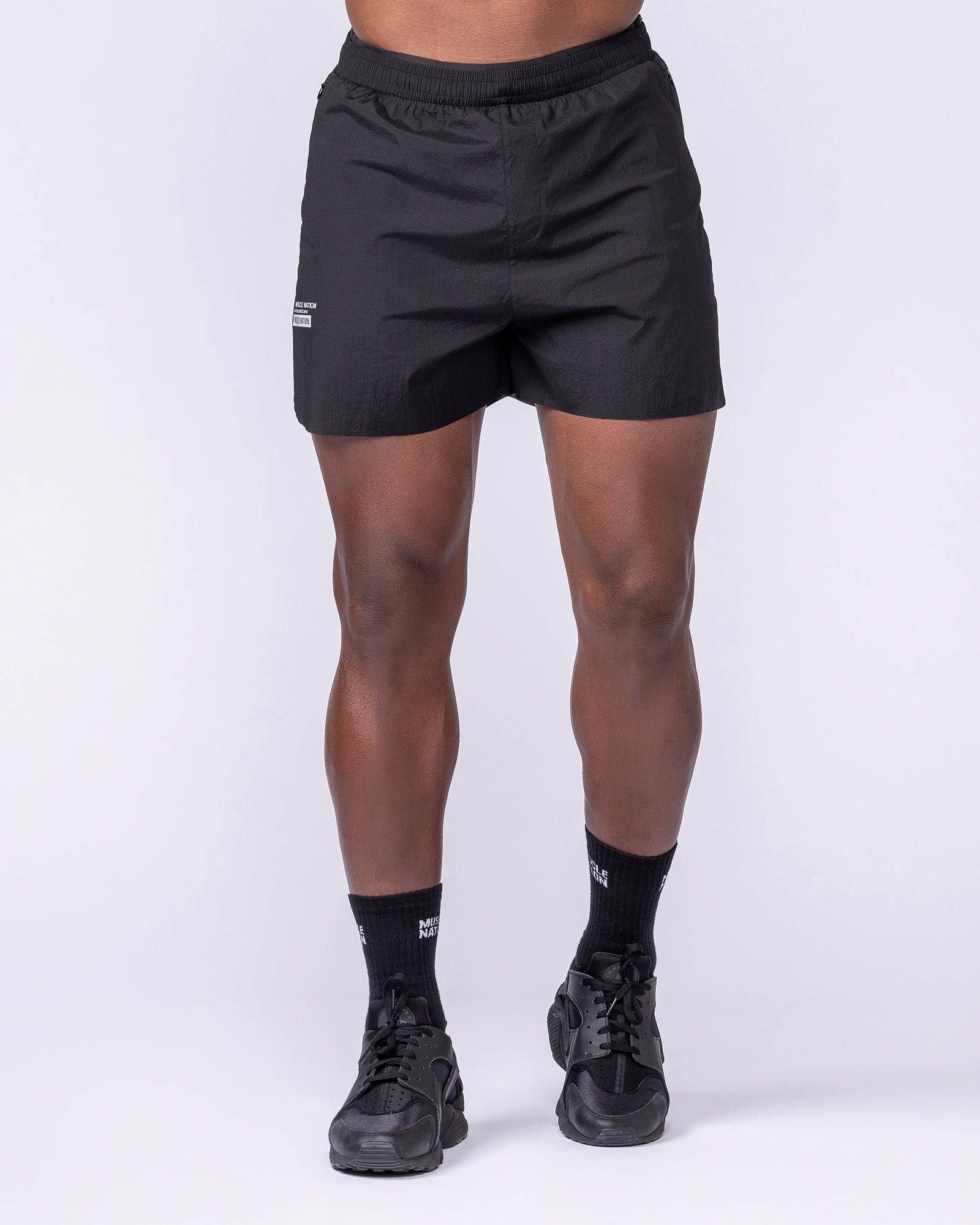 Compete 3" Run Shorts - Black