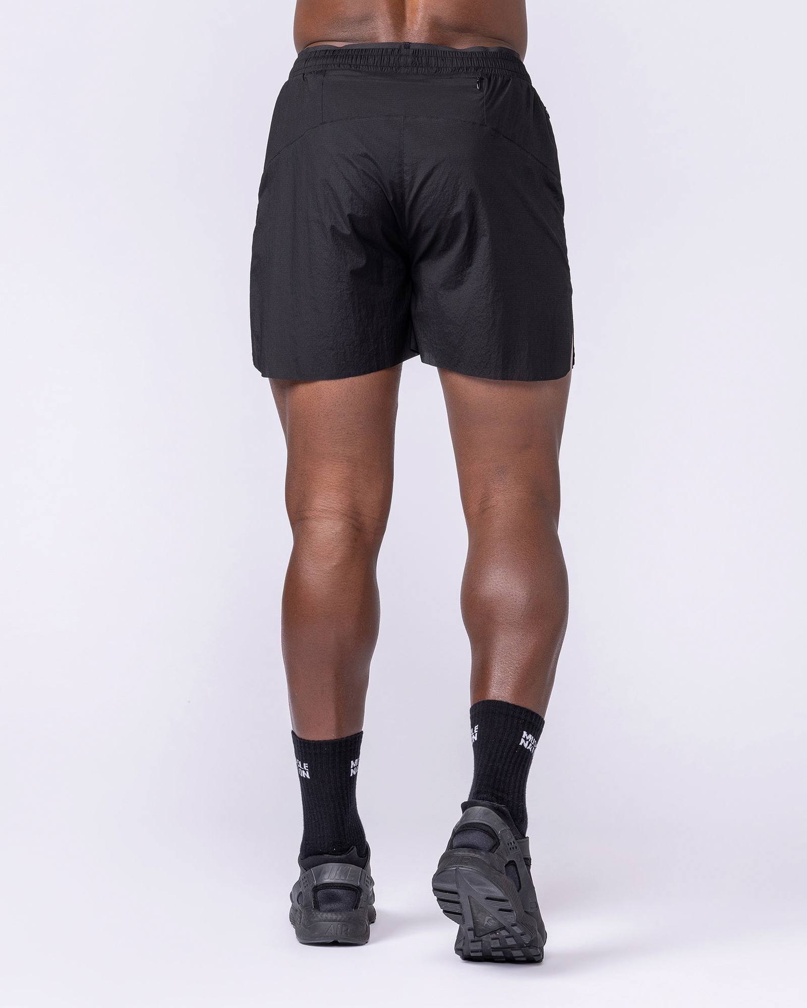 Compete 3" Run Shorts - Black