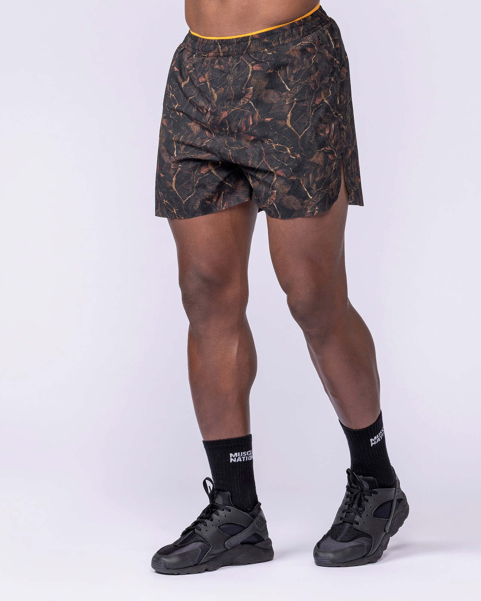 Compete 3" Run Shorts - Tree Camo