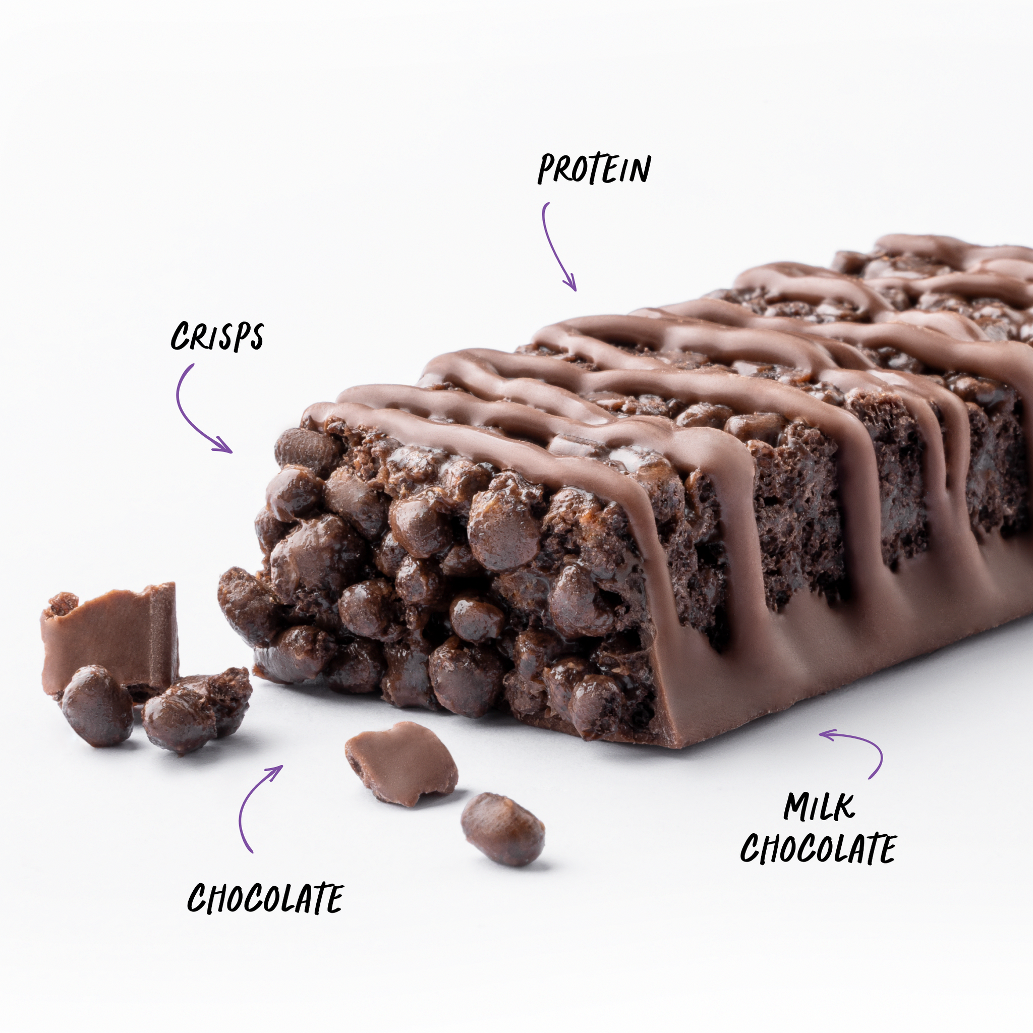 CRISP Protein Bar - Choc Brownie - Box of 12
