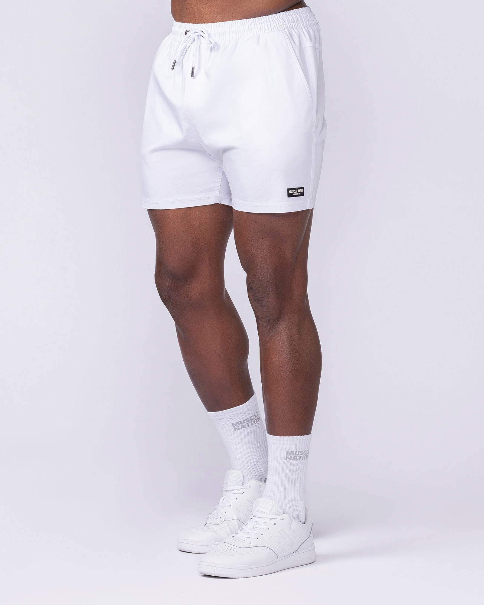 Daily 4" Shorts - White