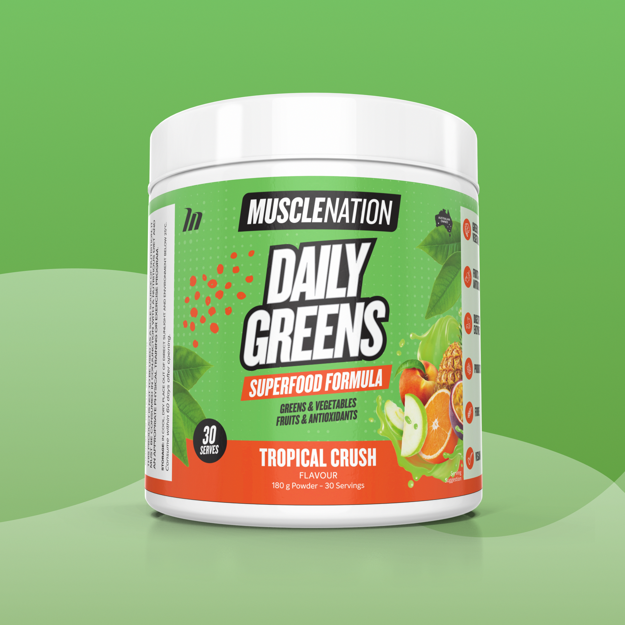 DAILY GREENS - Tropical Crush - 30 serves