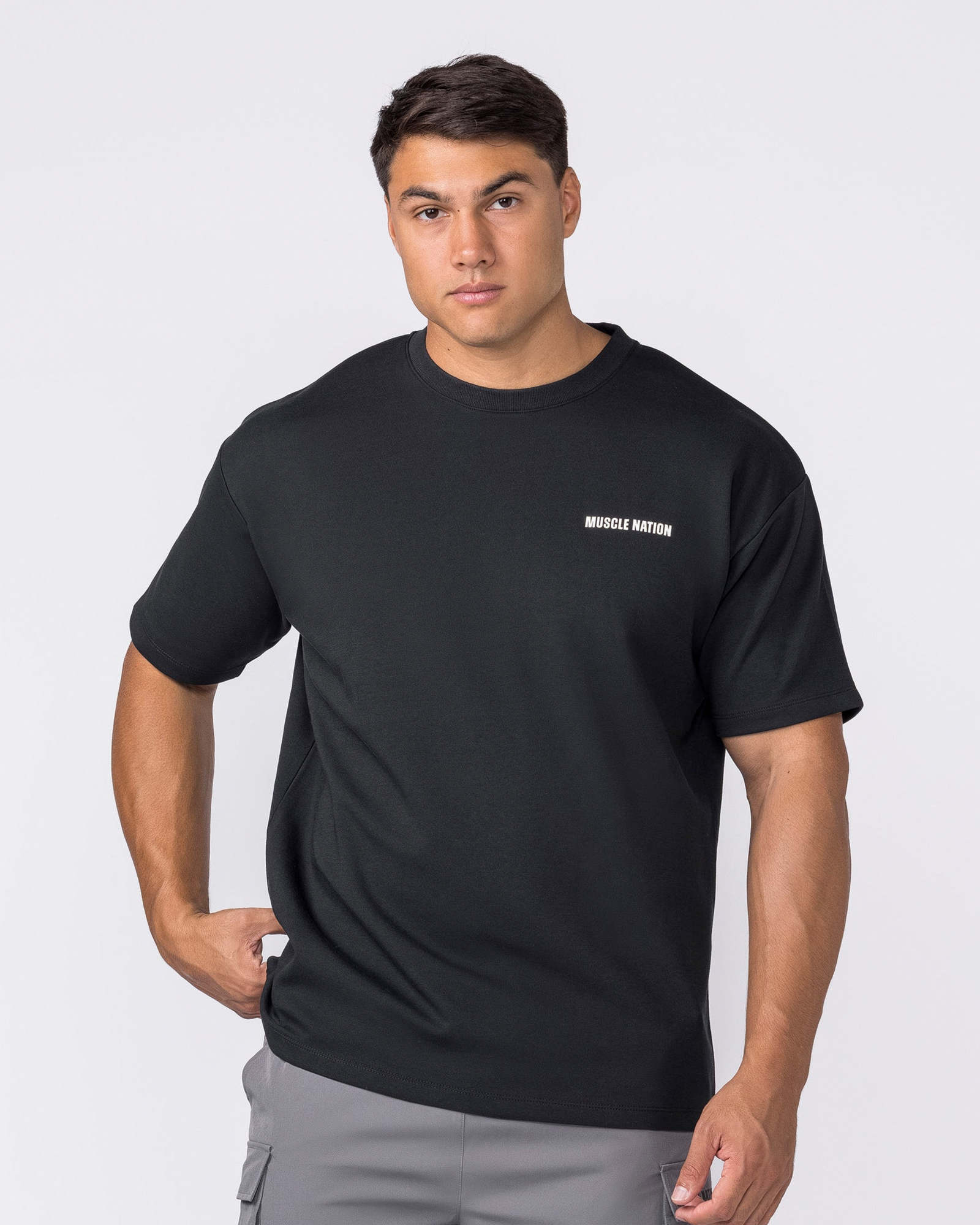 Daily Regular Fit Tee - Black