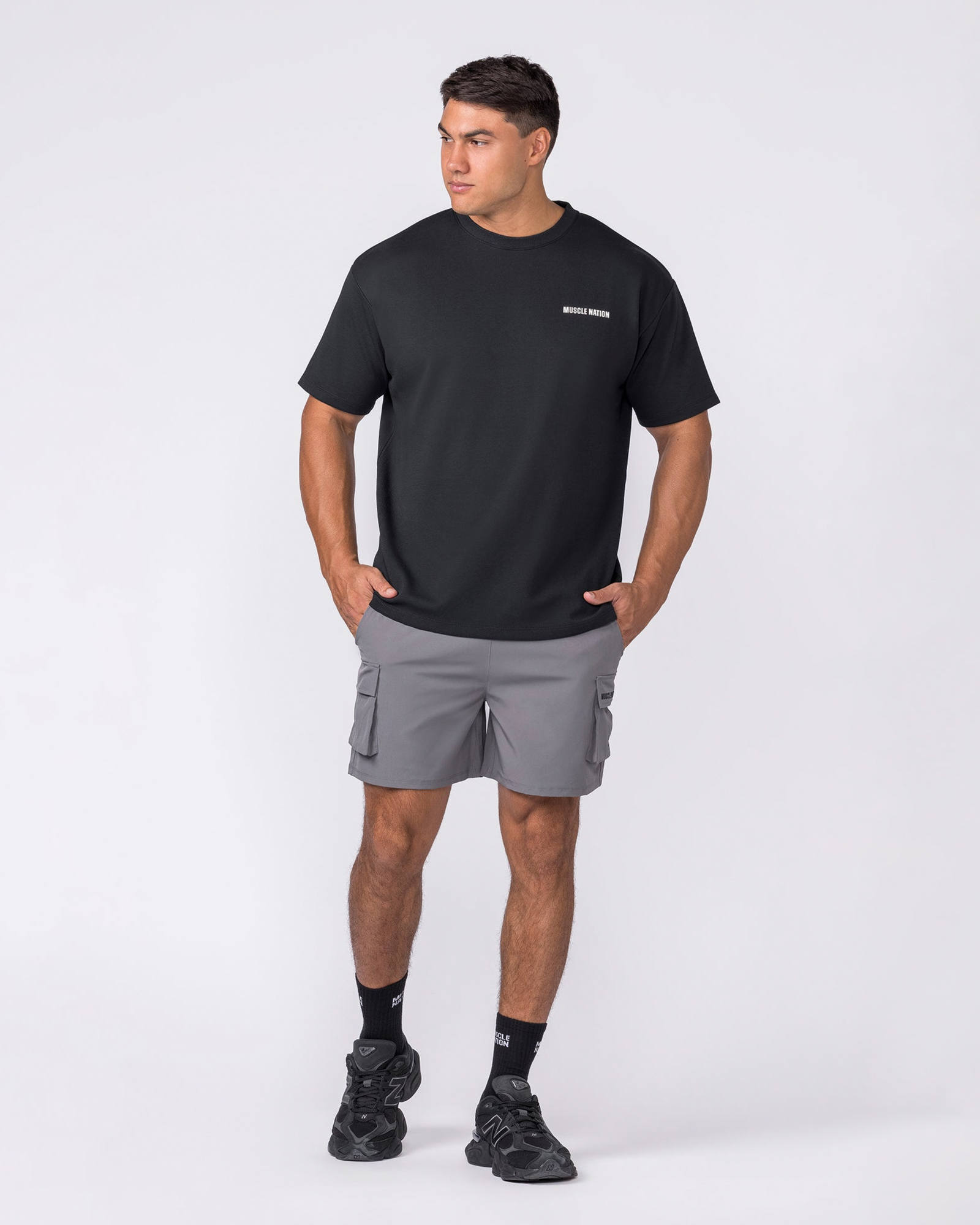 Daily Regular Fit Tee - Black