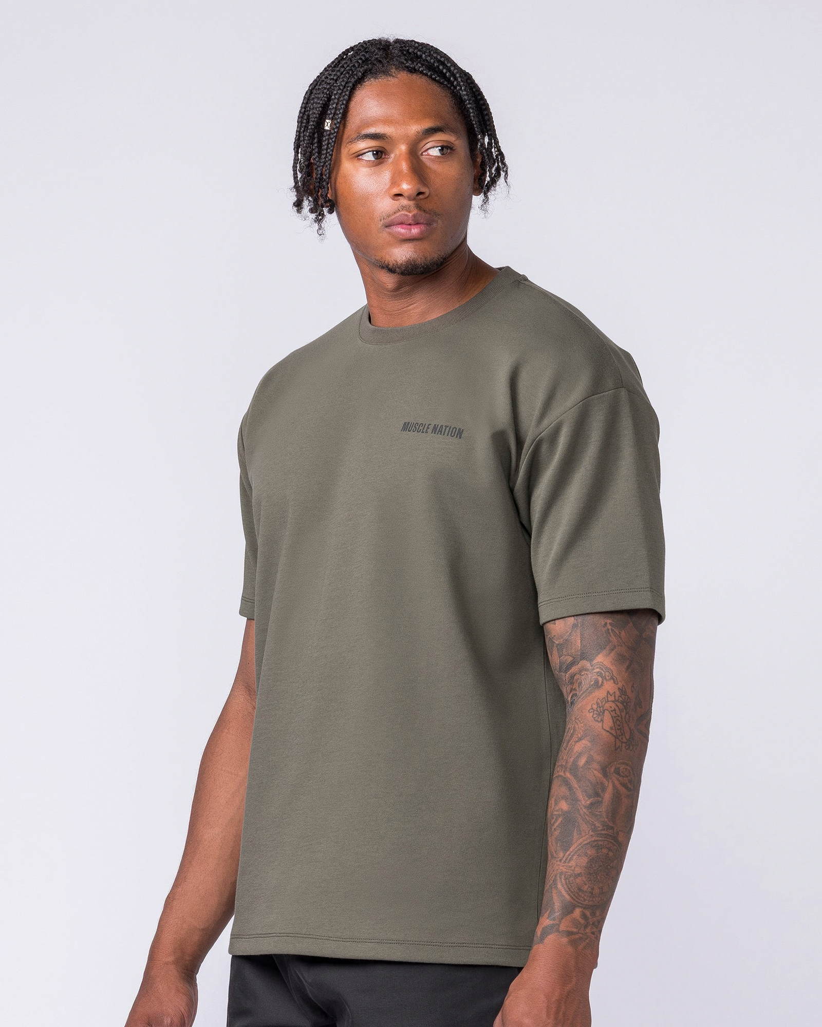Daily Regular Fit Tee - Dark Khaki
