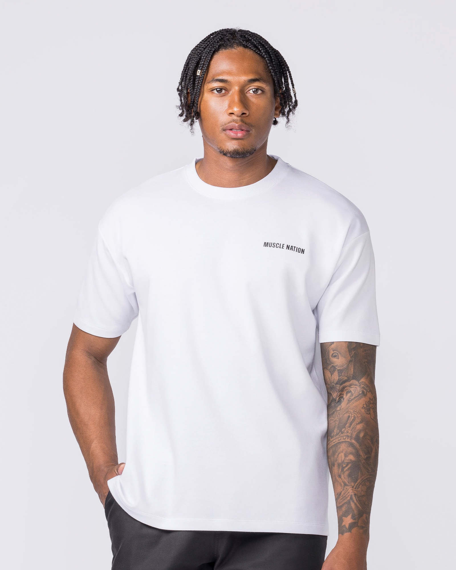 Daily Regular Fit Tee - White