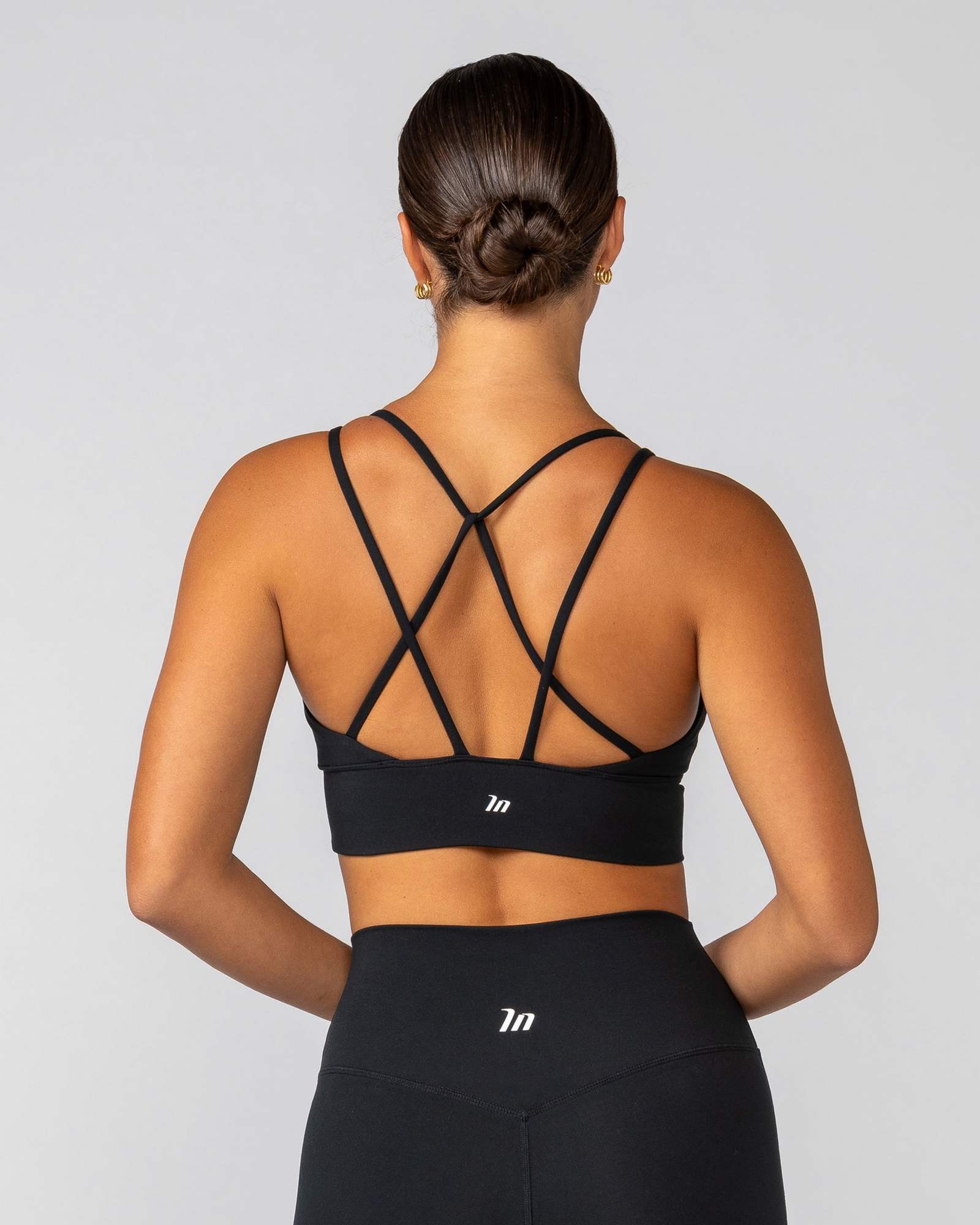 Dash Longline Bra - Black