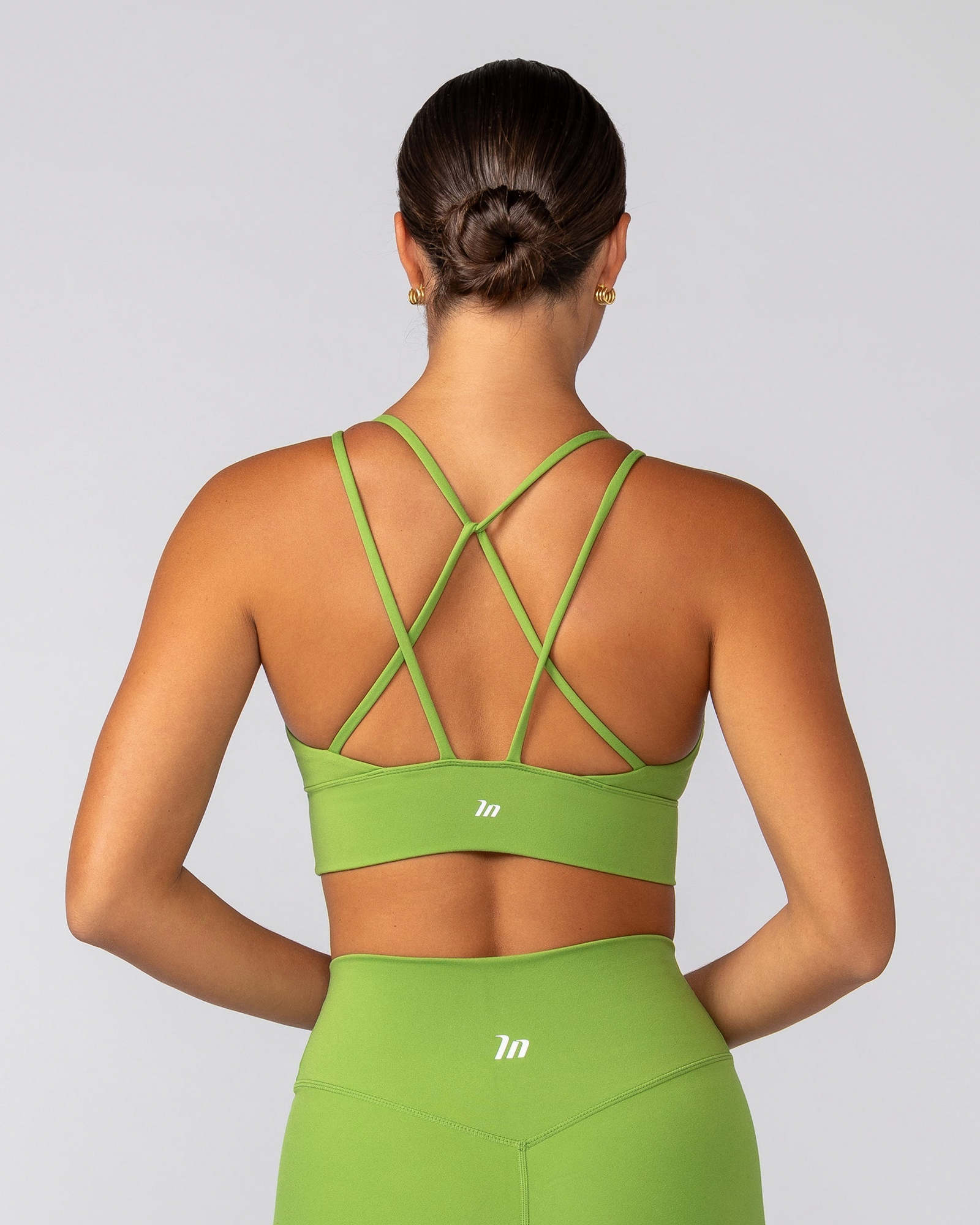 Dash Longline Bra - Kiwifruit