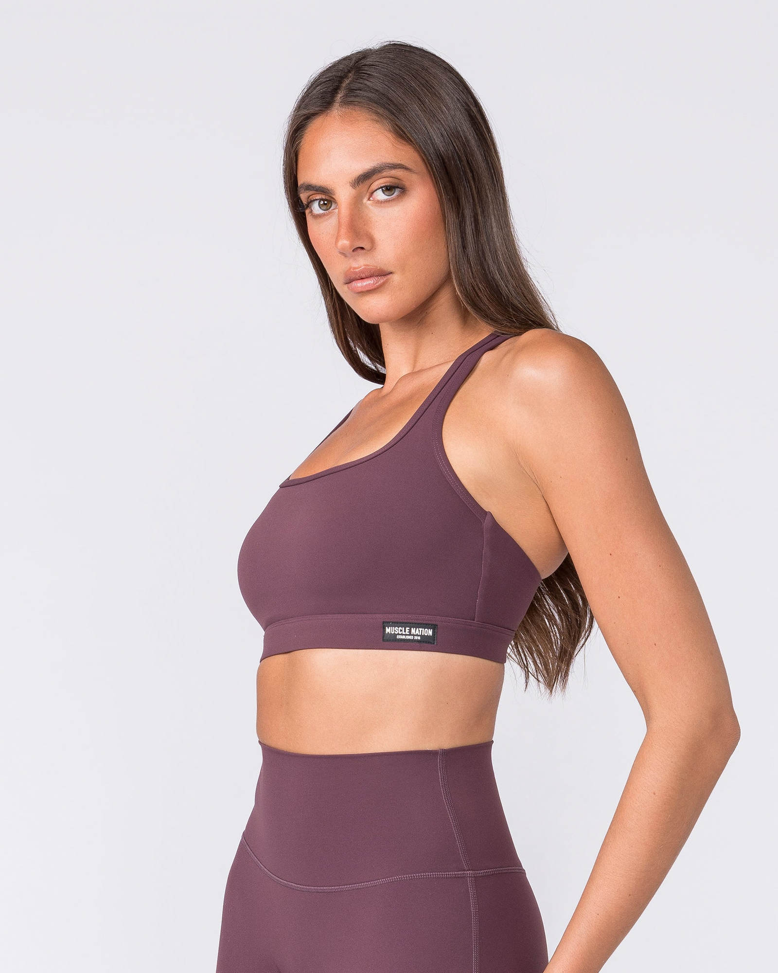Desire Aura Bra - Dark Cherry