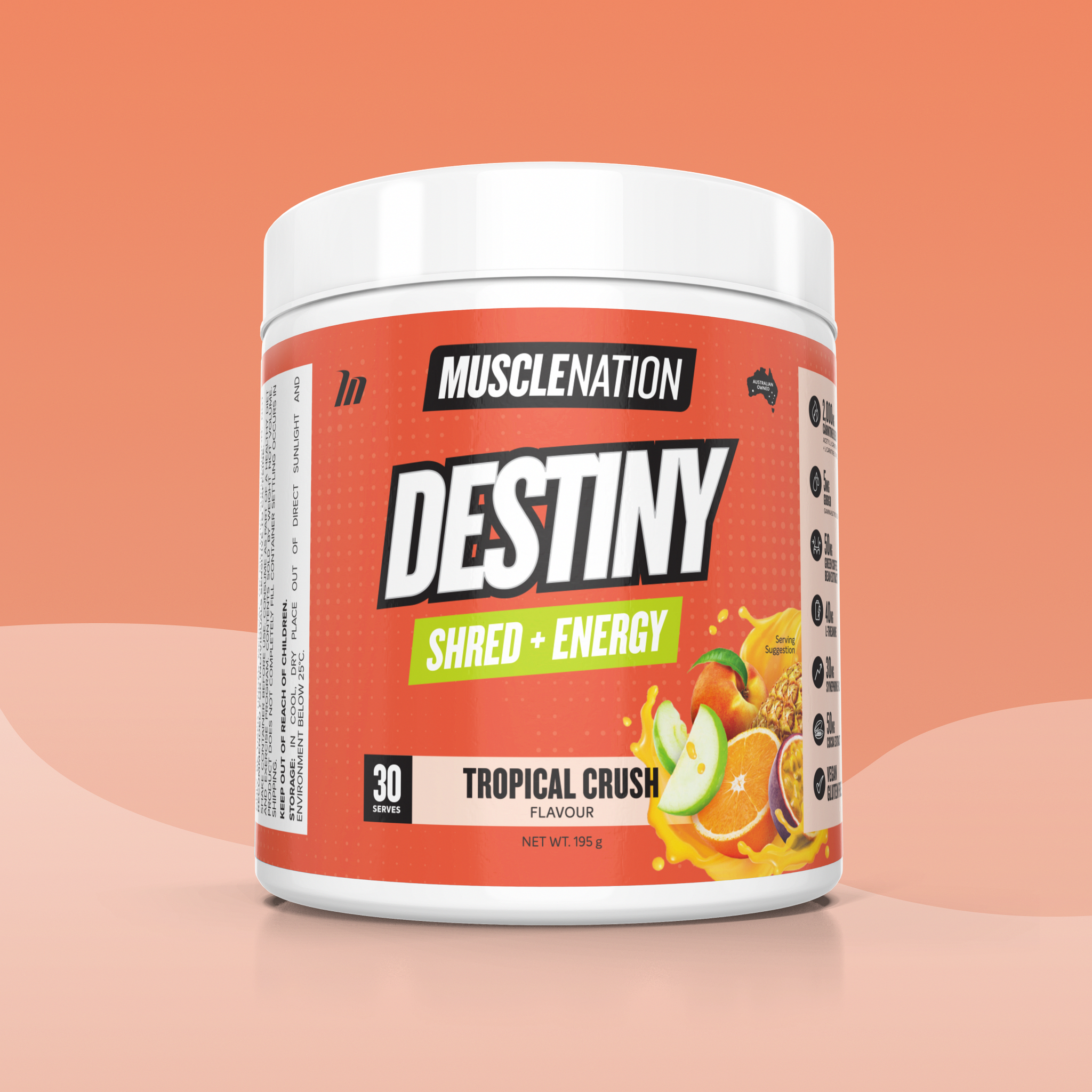 Workout Burn - Tropical Crush - 30 serves