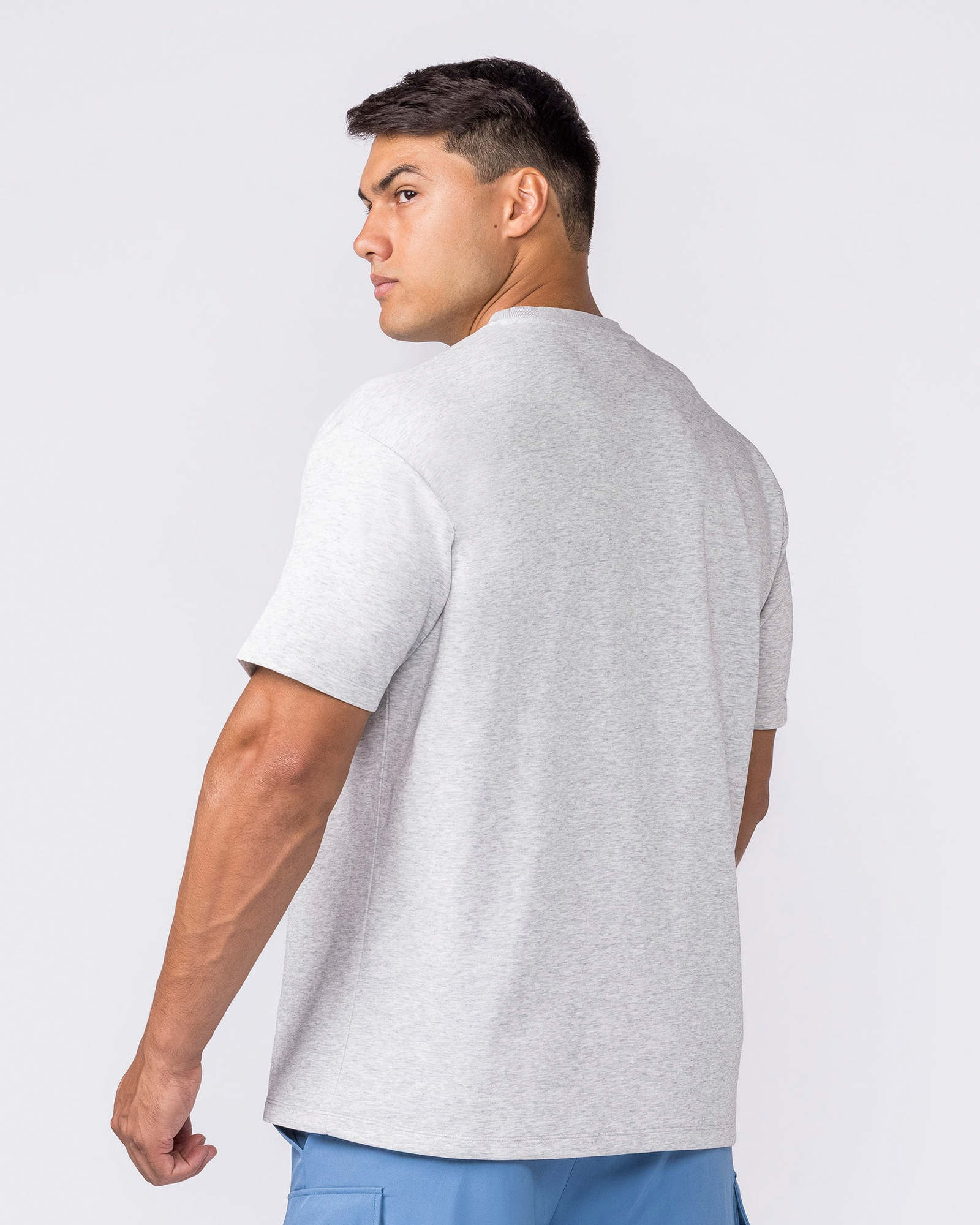 Daily Regular Fit Tee - Grey Marl