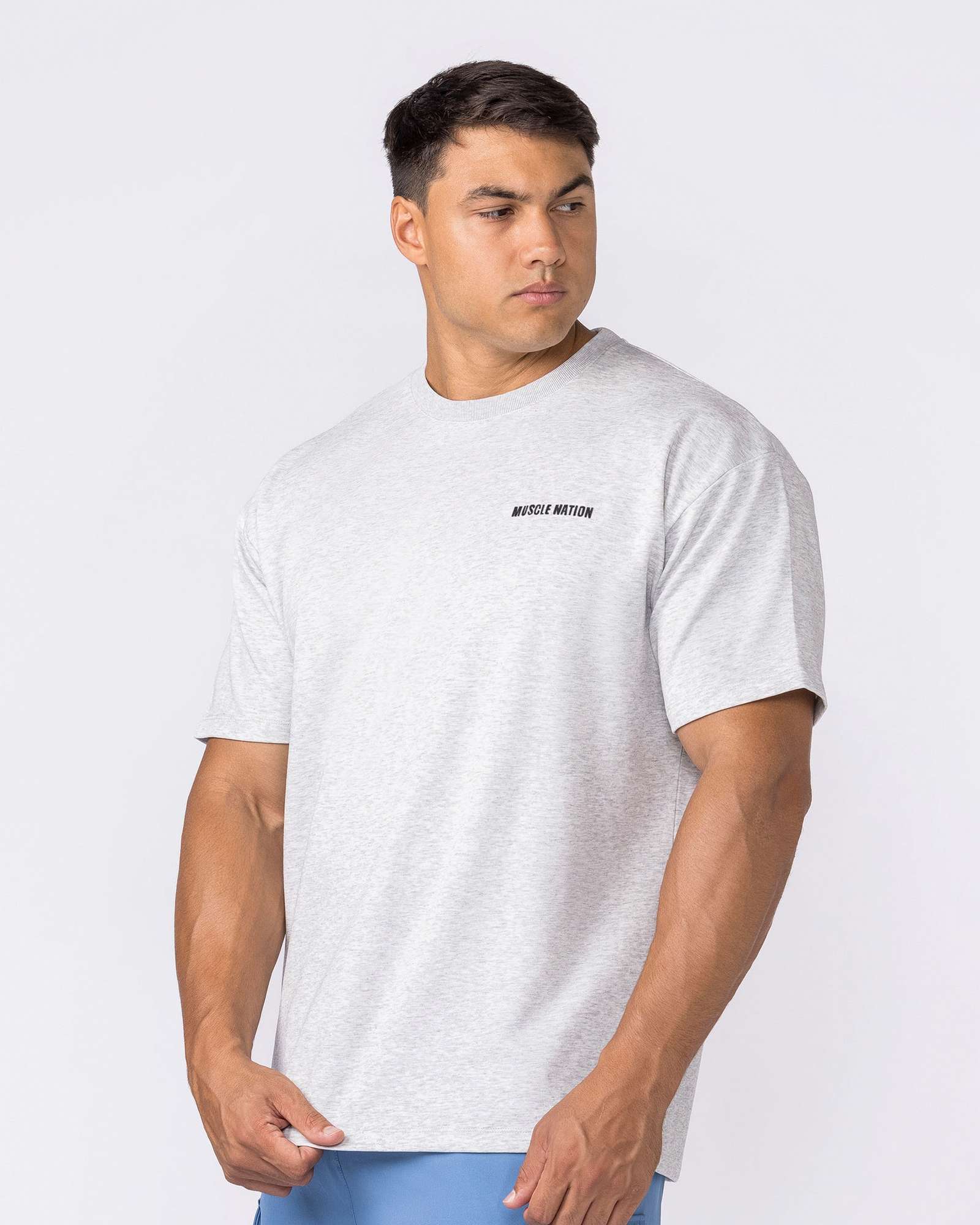 Daily Regular Fit Tee - Grey Marl