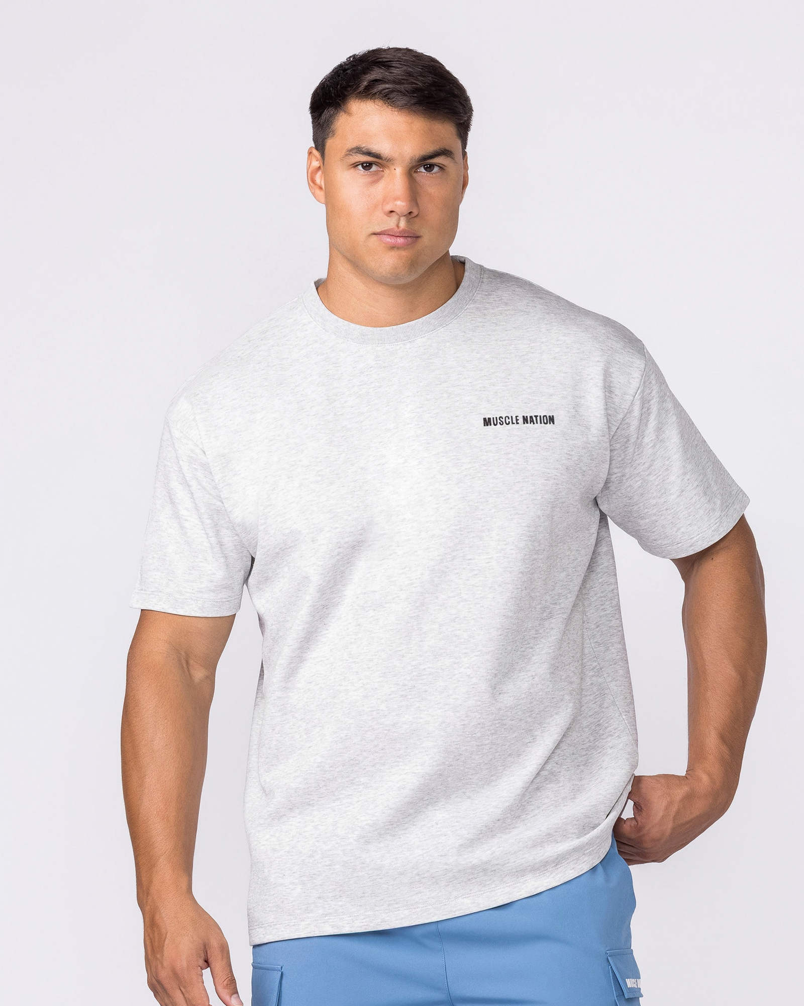 Daily Regular Fit Tee - Grey Marl