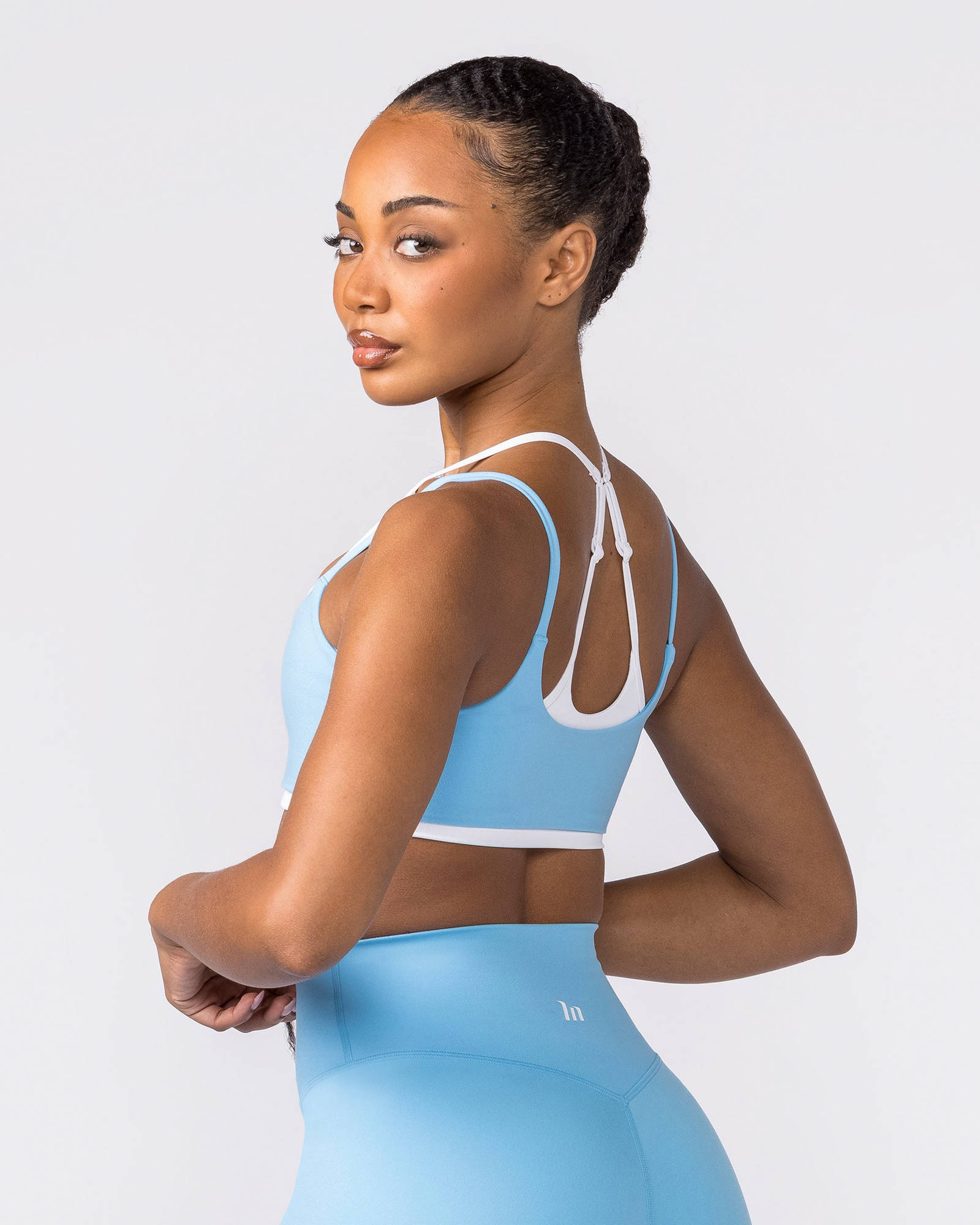 Duo Bralette - White/Frosted