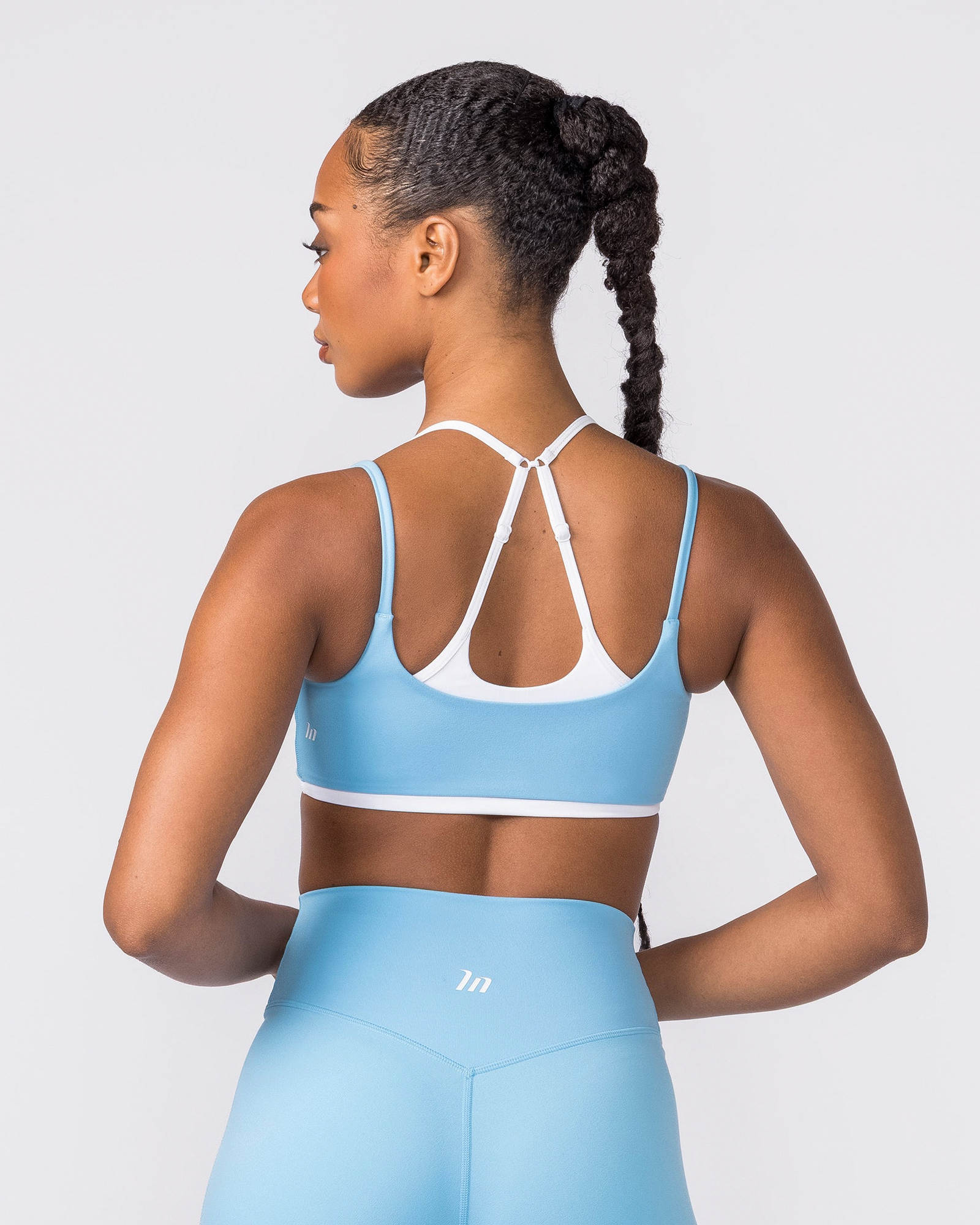 Duo Bralette - White/Frosted