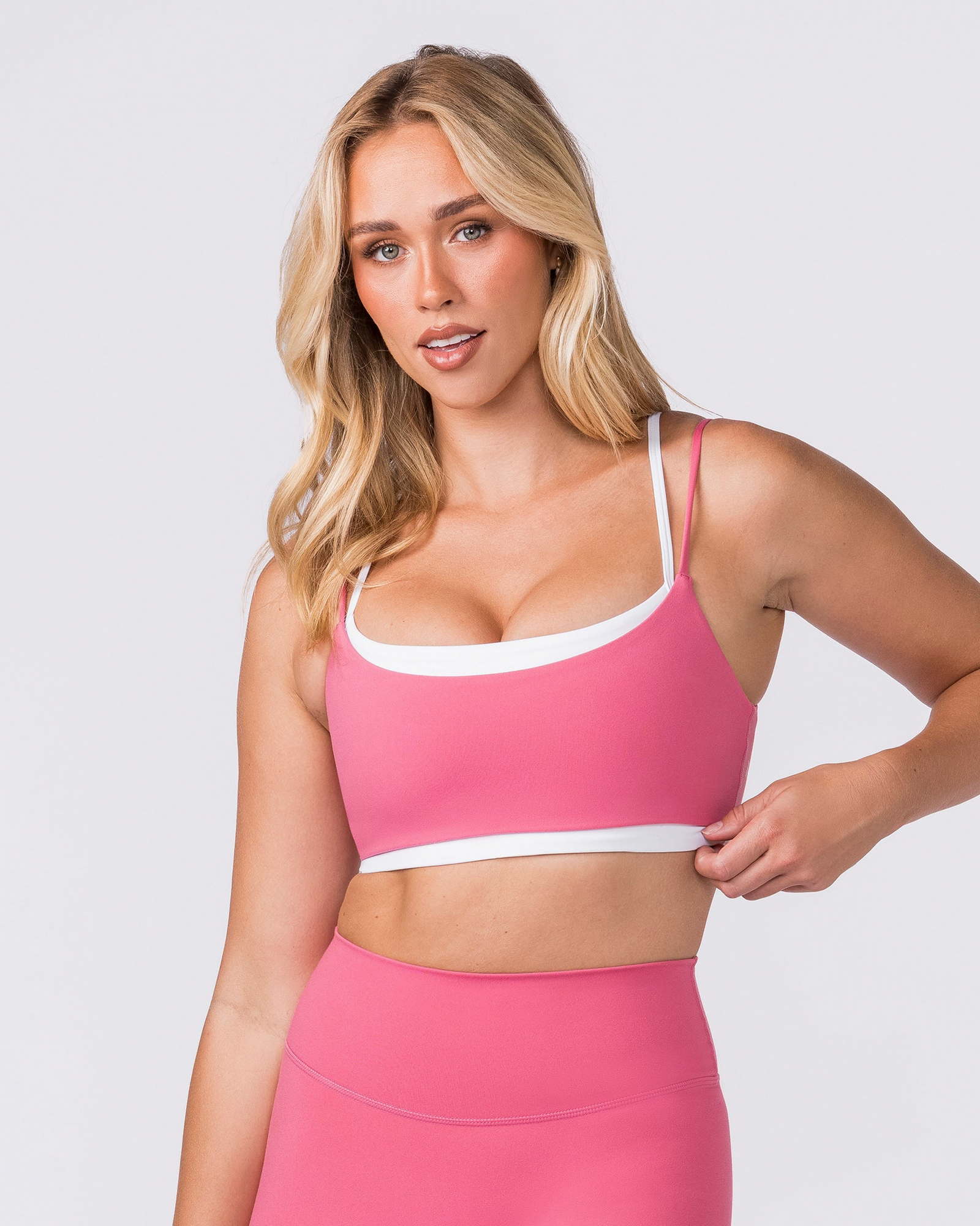 Duo Bralette - White/Petal