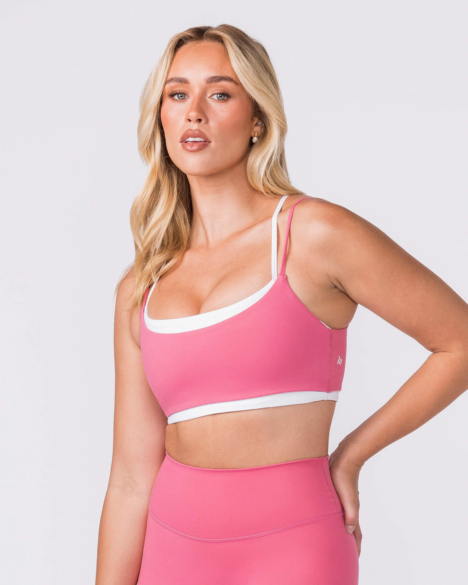 Duo Bralette - White/Petal