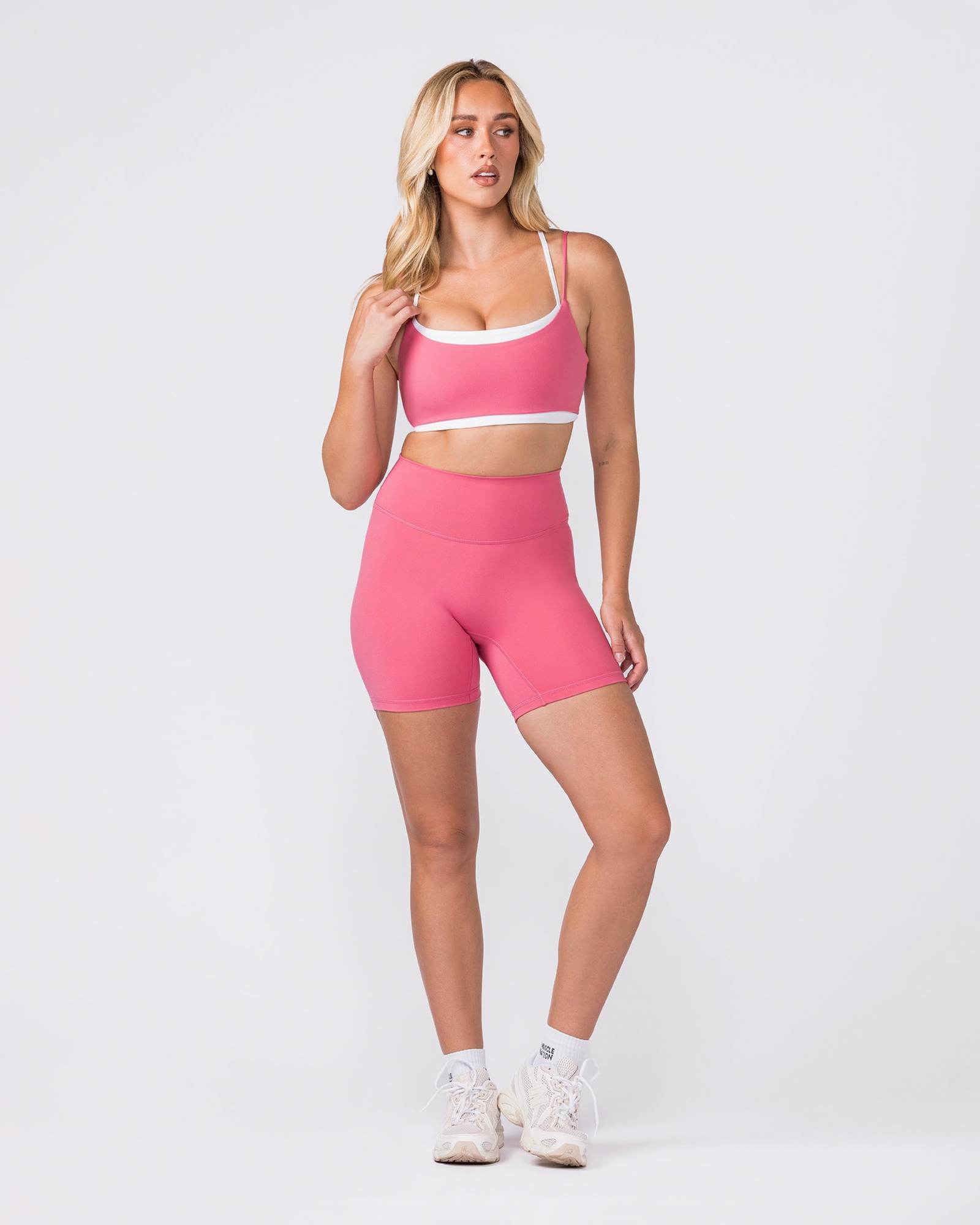 Duo Bralette - White/Petal