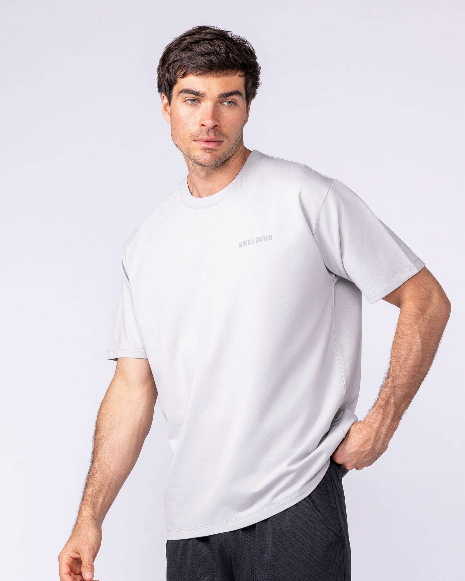 Essential Regular Fit Tee - Quiet Grey