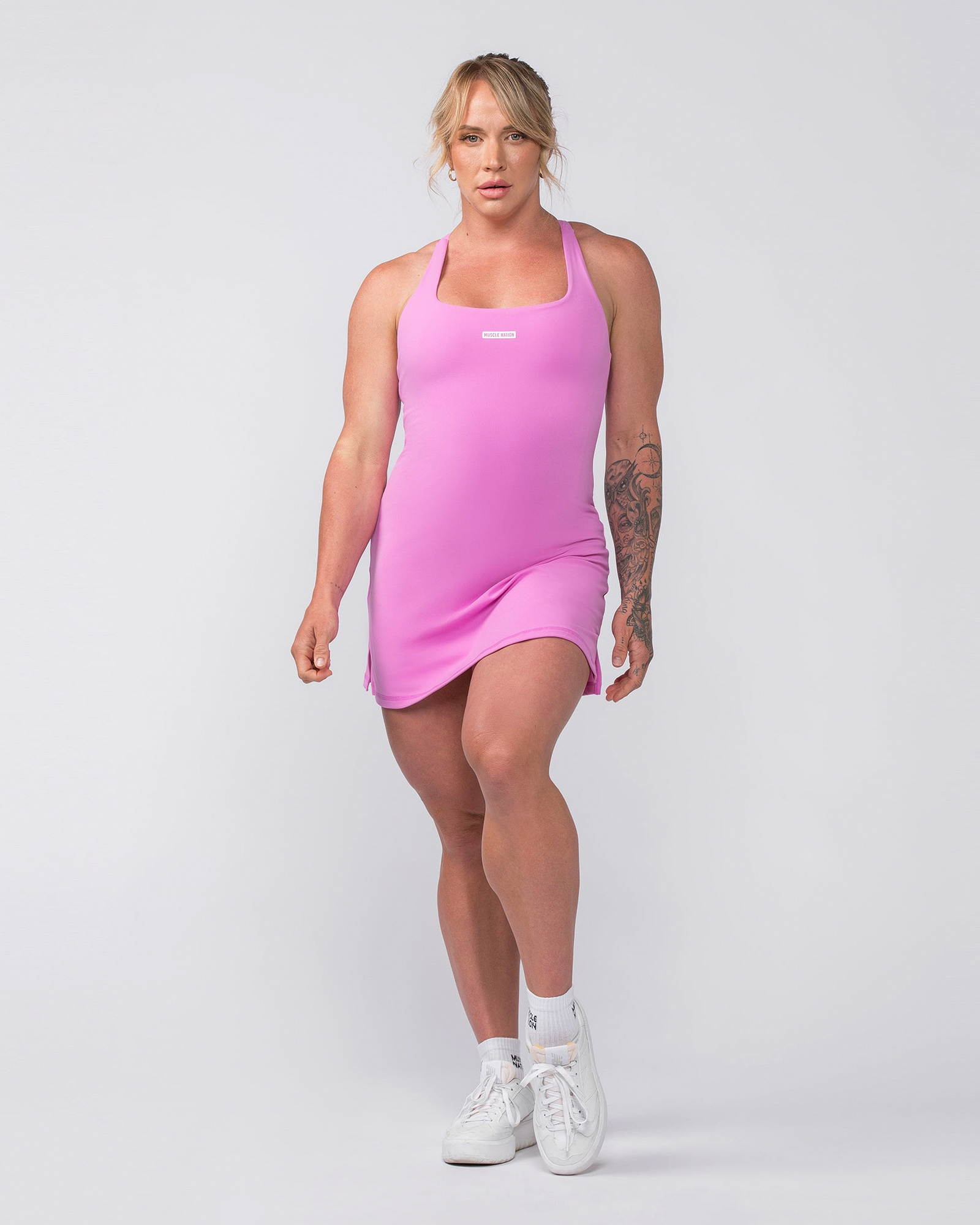 MN x Em King Aura Dress - Fondant Pink