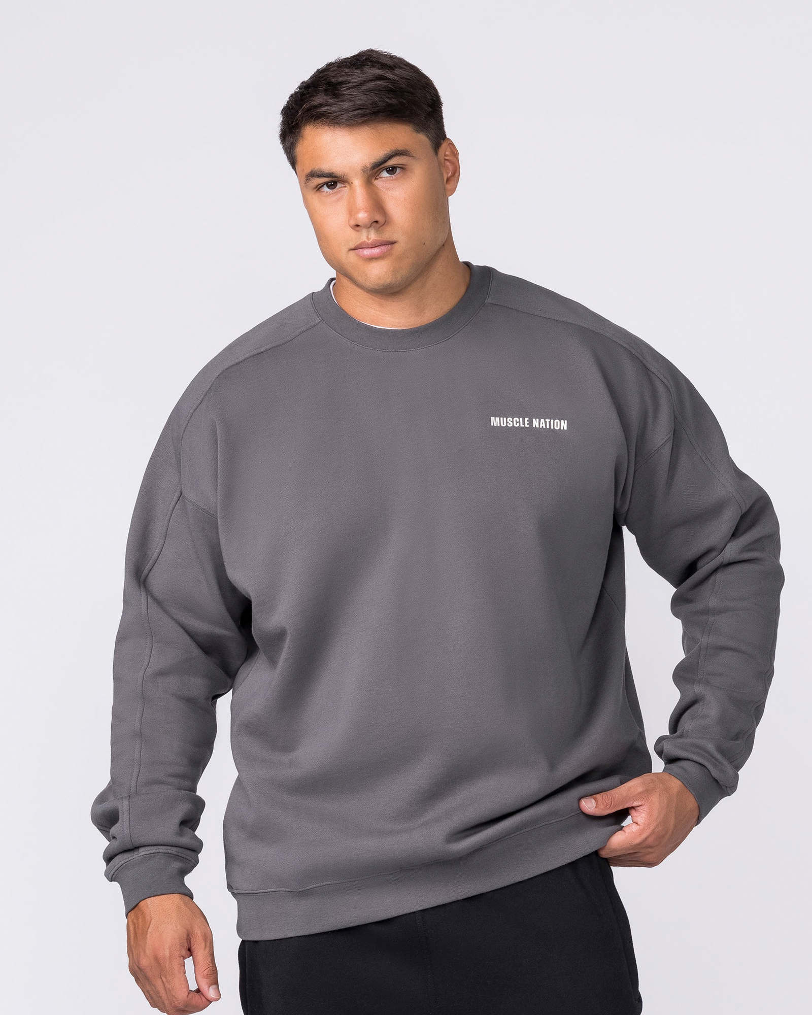 Essential Crew Pullover - Tornado