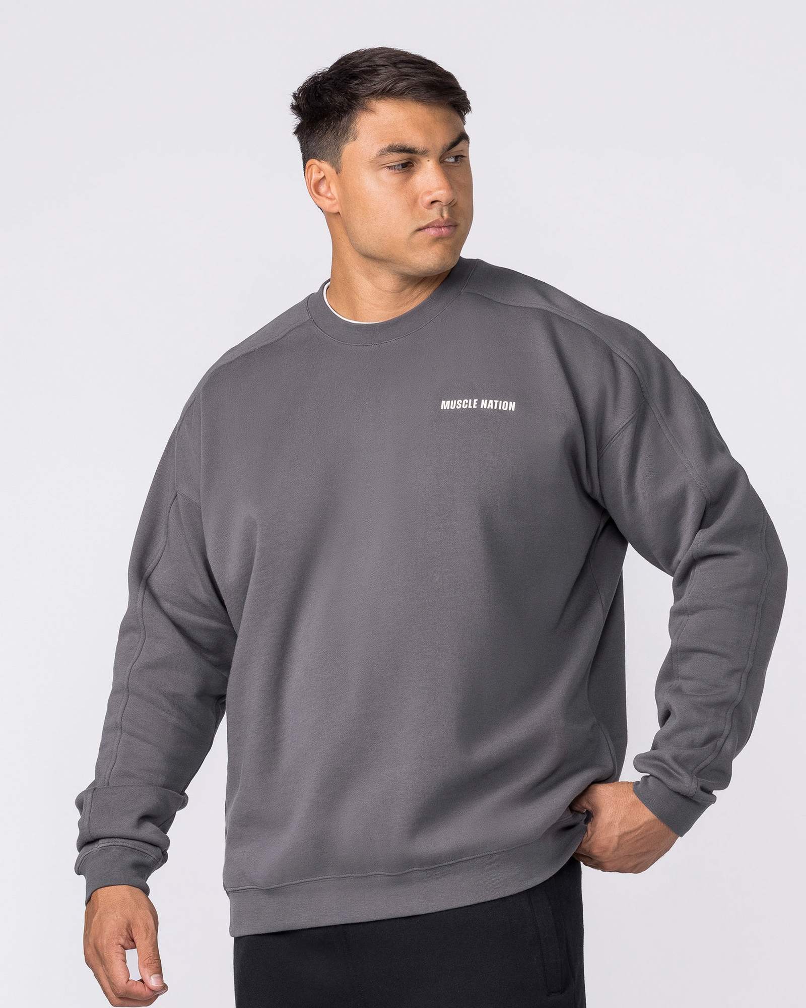 Essential Crew Pullover - Tornado