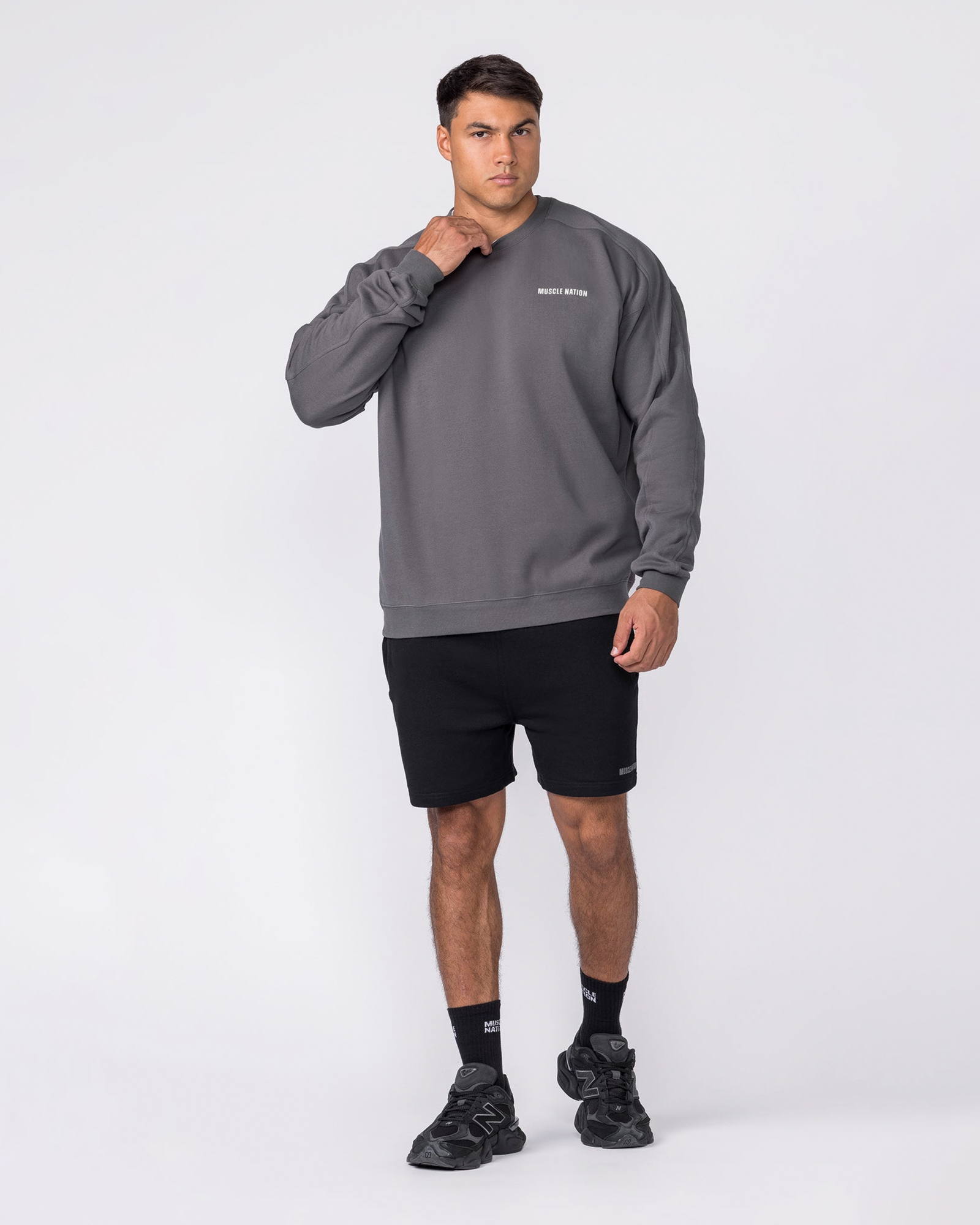 Essential Crew Pullover - Tornado