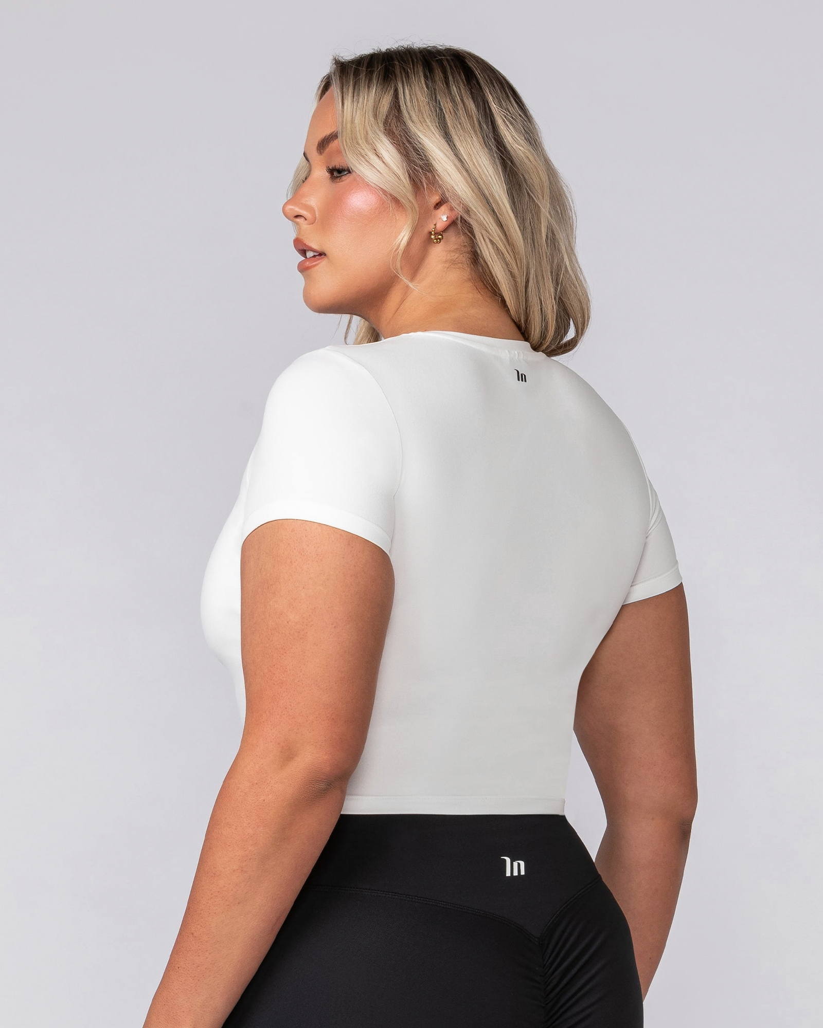 Essential Cropped Tee - Milk