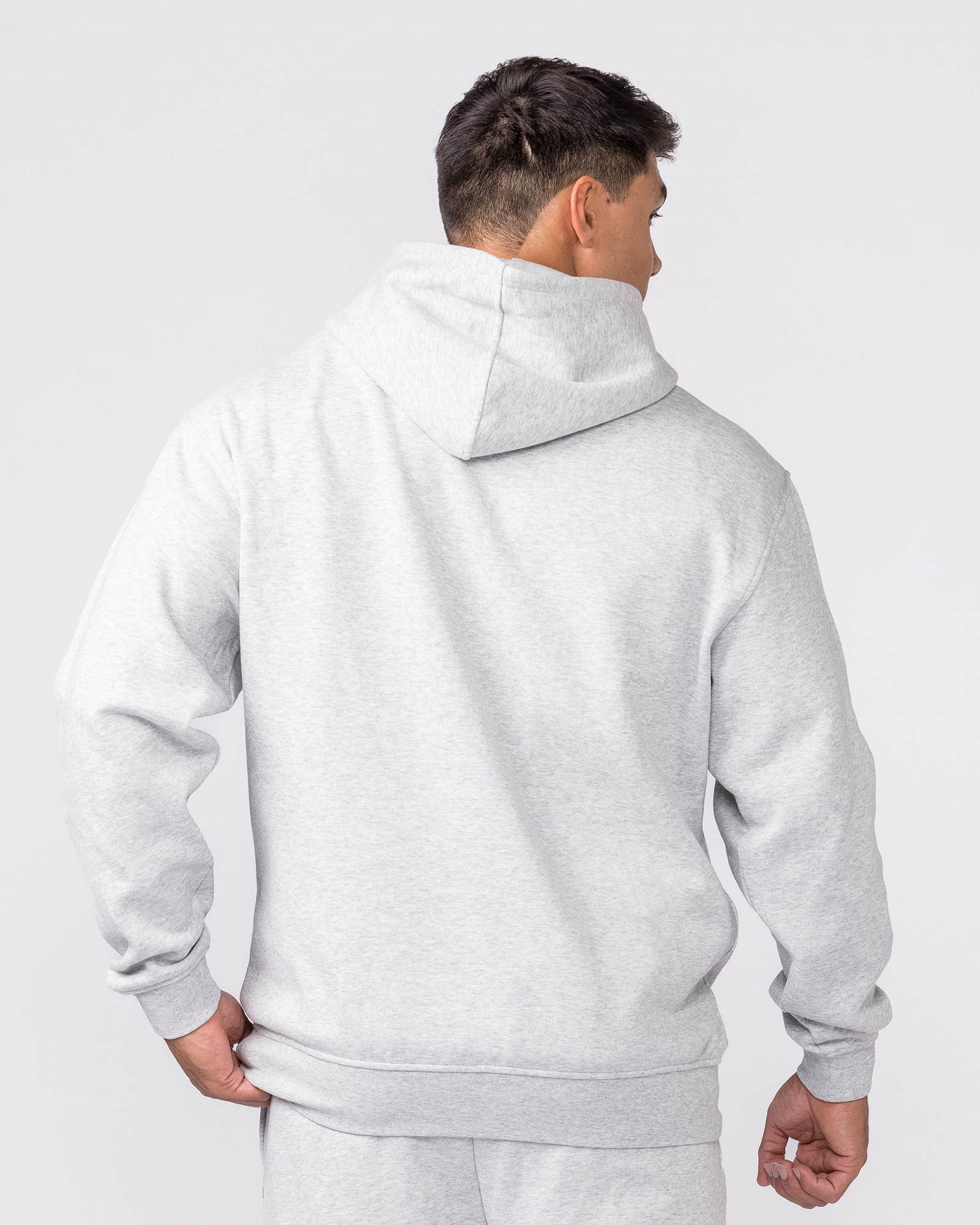 Essential Hoodie - Grey Marl