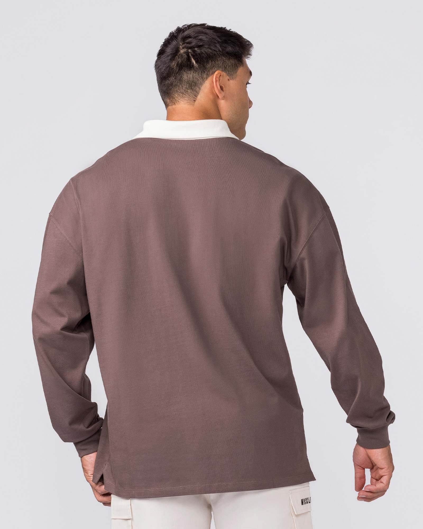 Essential Lightweight Rugby Jersey - Dark Taupe