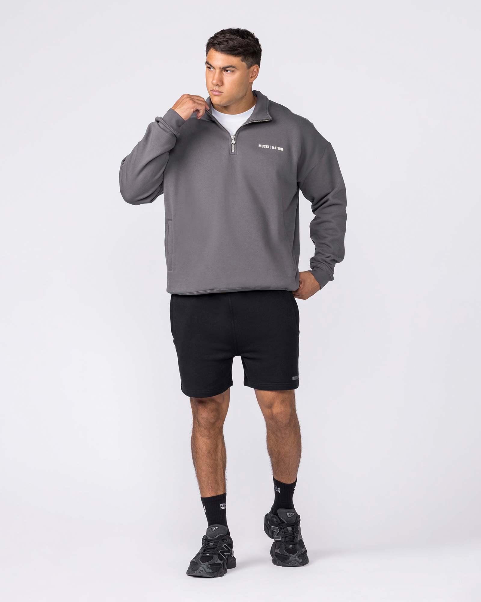 Essential Quarter Zip - Tornado