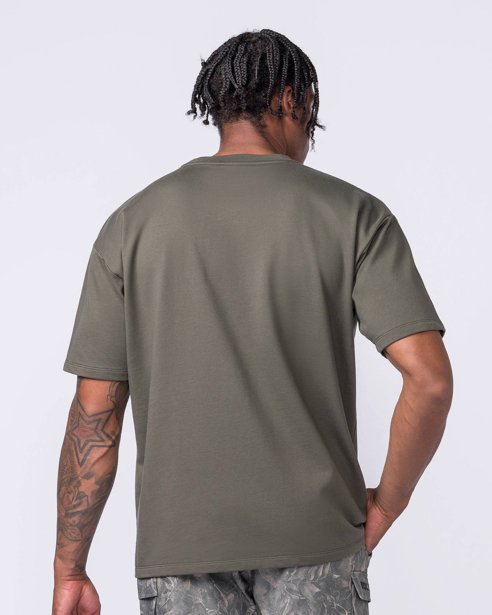 Essential Regular Fit Tee - Dark Khaki