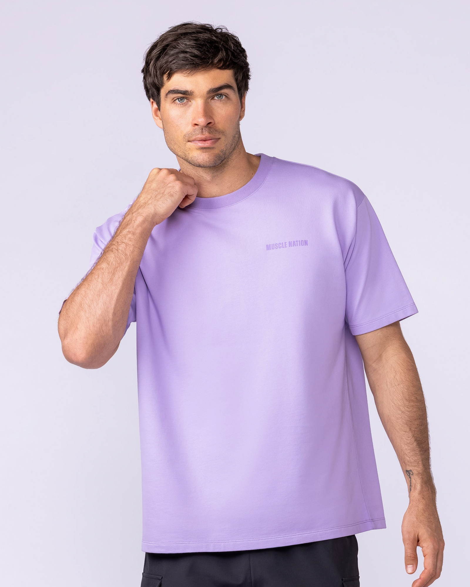 Essential Regular Fit Tee - Lavender