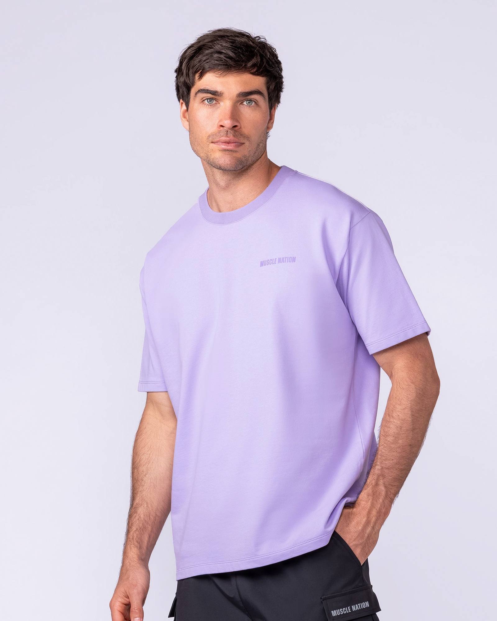 Essential Regular Fit Tee - Lavender