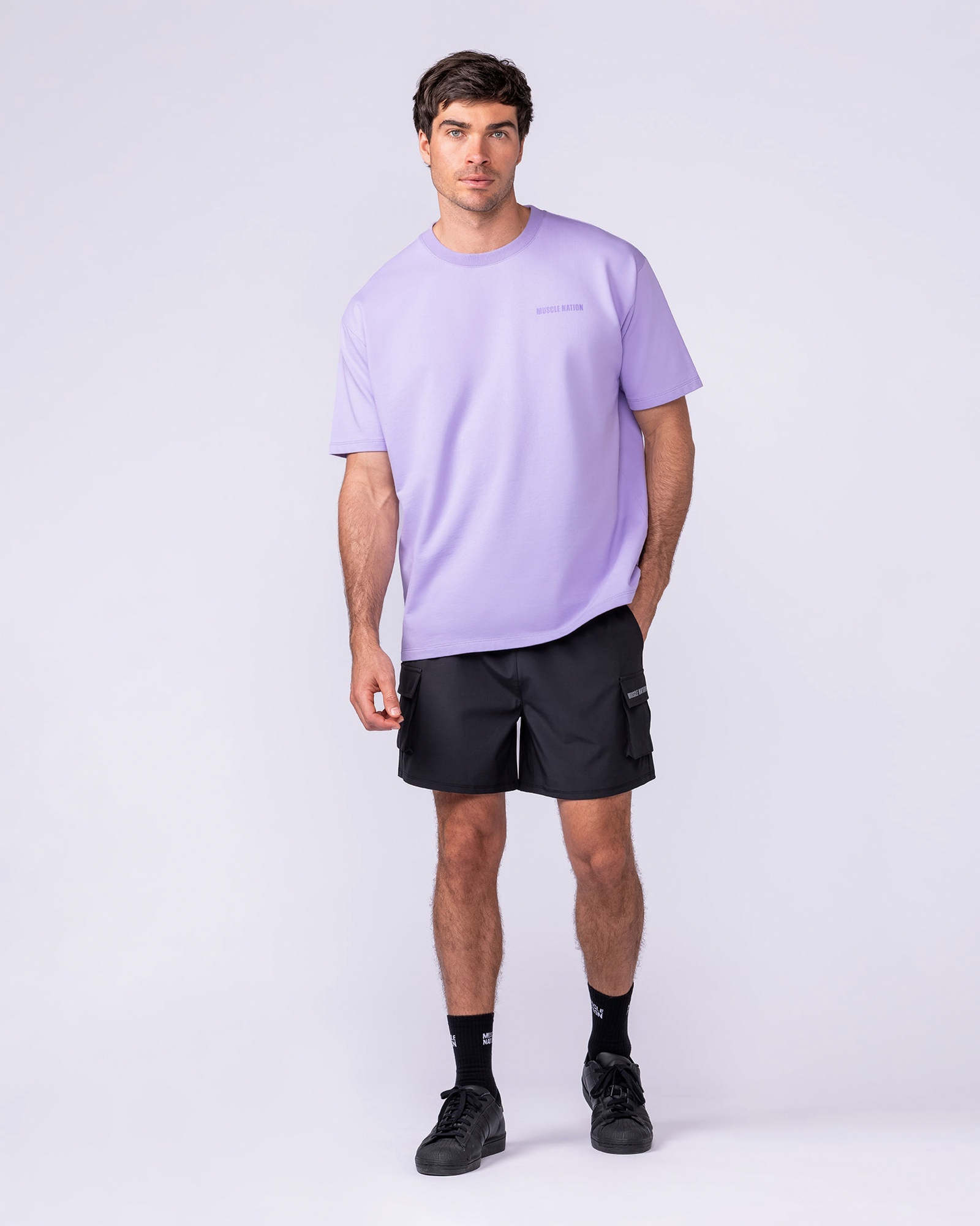 Essential Regular Fit Tee - Lavender